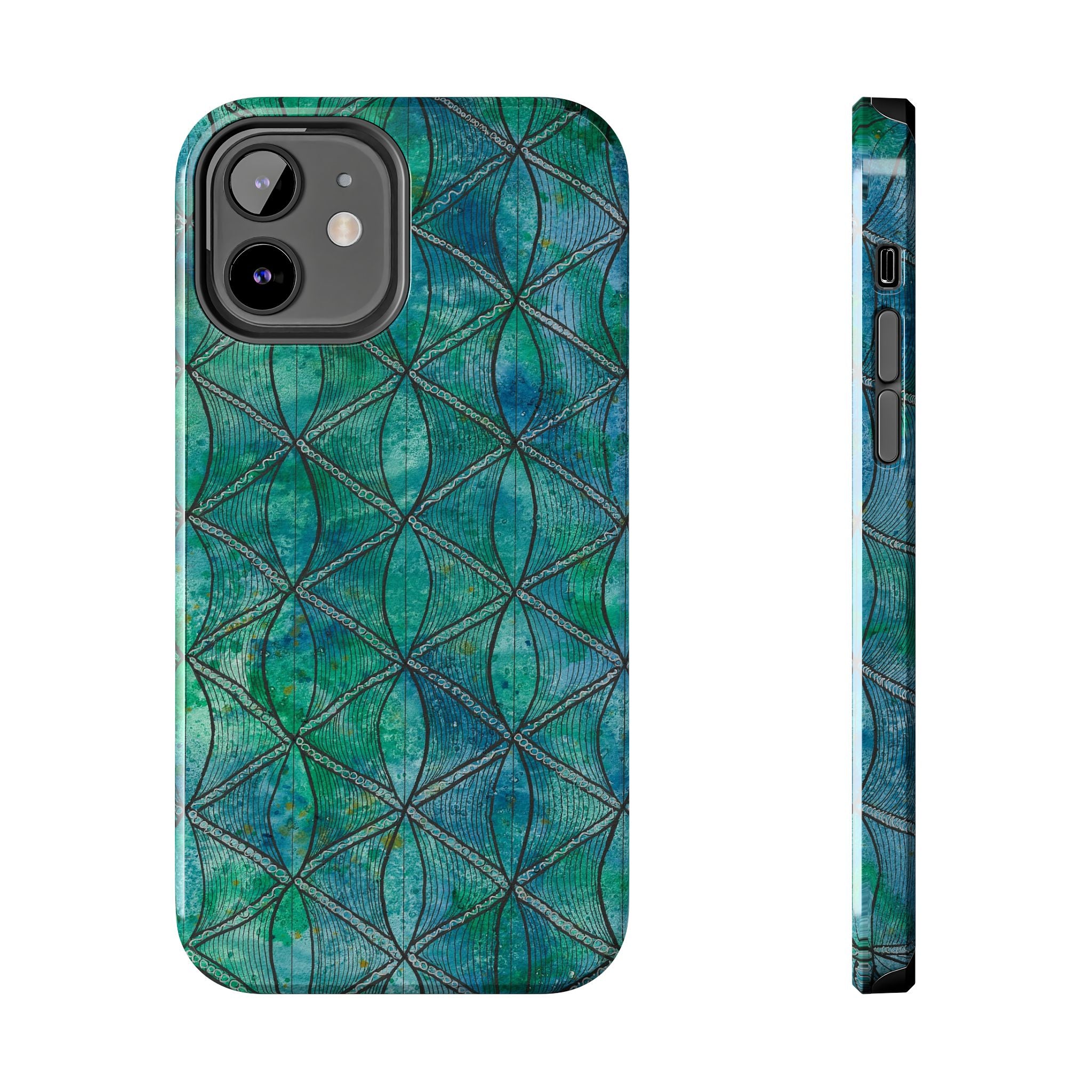 Tough Phone Case - All iPhones and Samsung Galaxys - Exciting Abstract Design #58 How's the Serenity