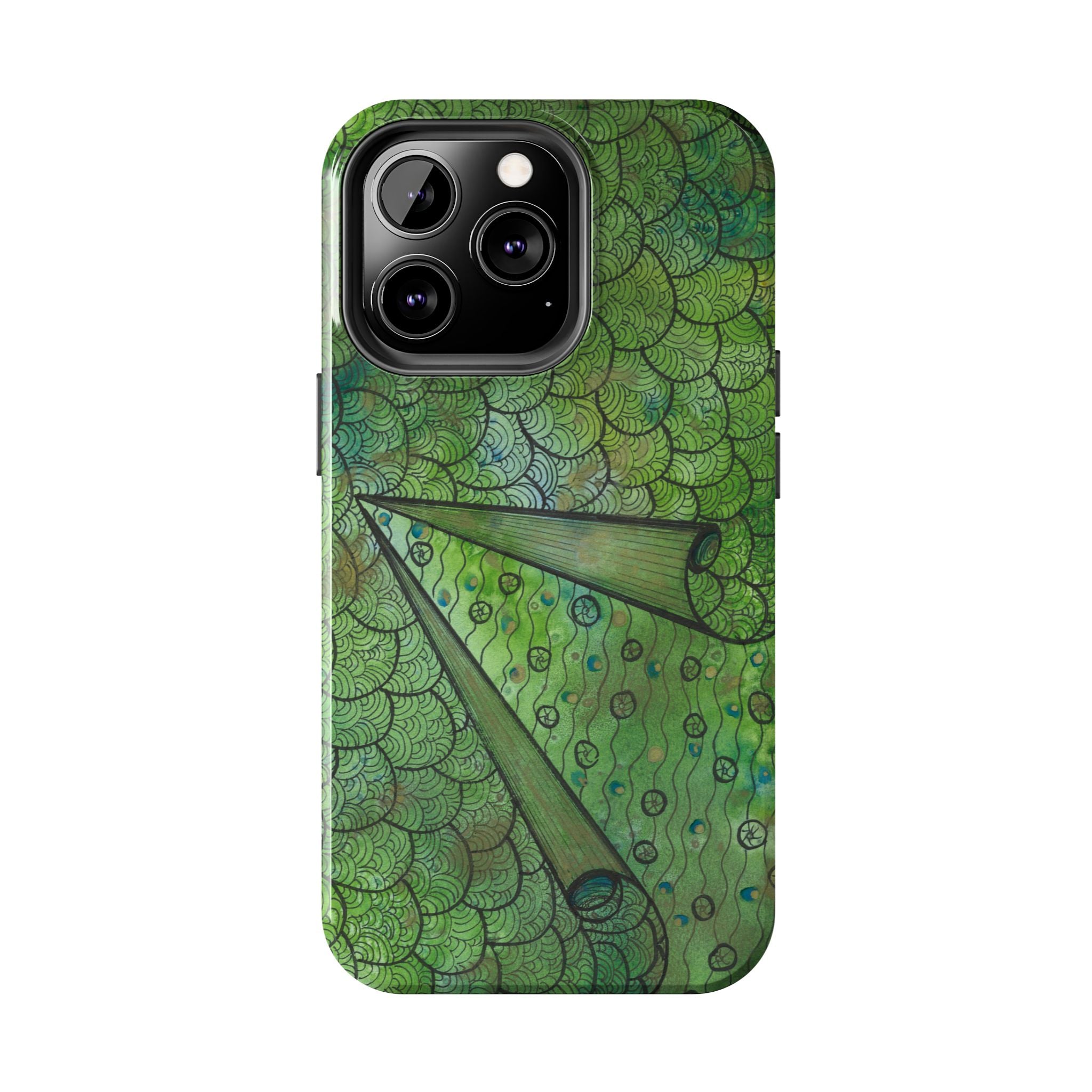 Tough Phone Case - All iPhones and Samsung Galaxys - Exciting Abstract Design #69 New Horizons