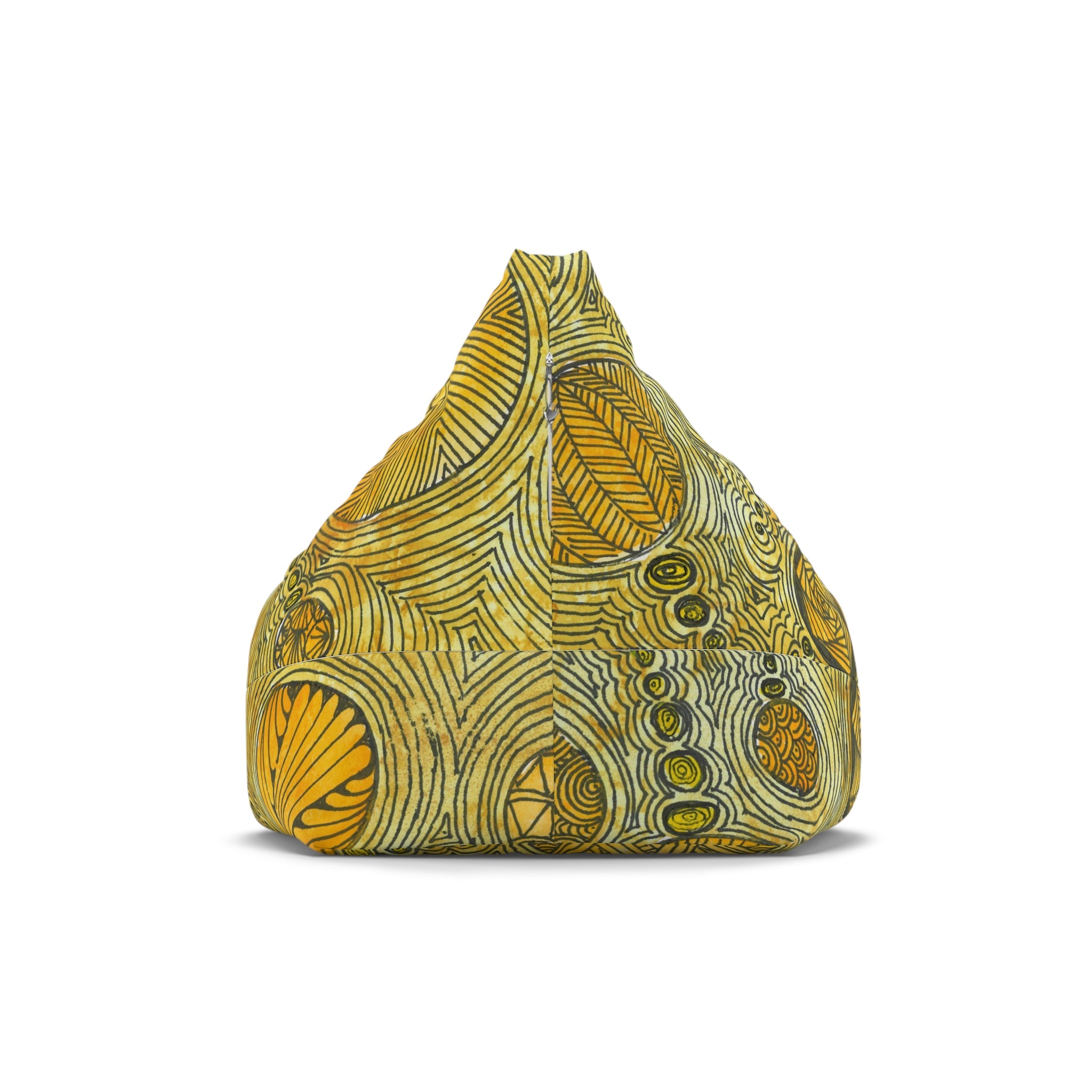 Bean Bag Chair Covers For Indoor & Outdoor - 2 Sizes - Exciting Abstract Design #38 The Conversationalist