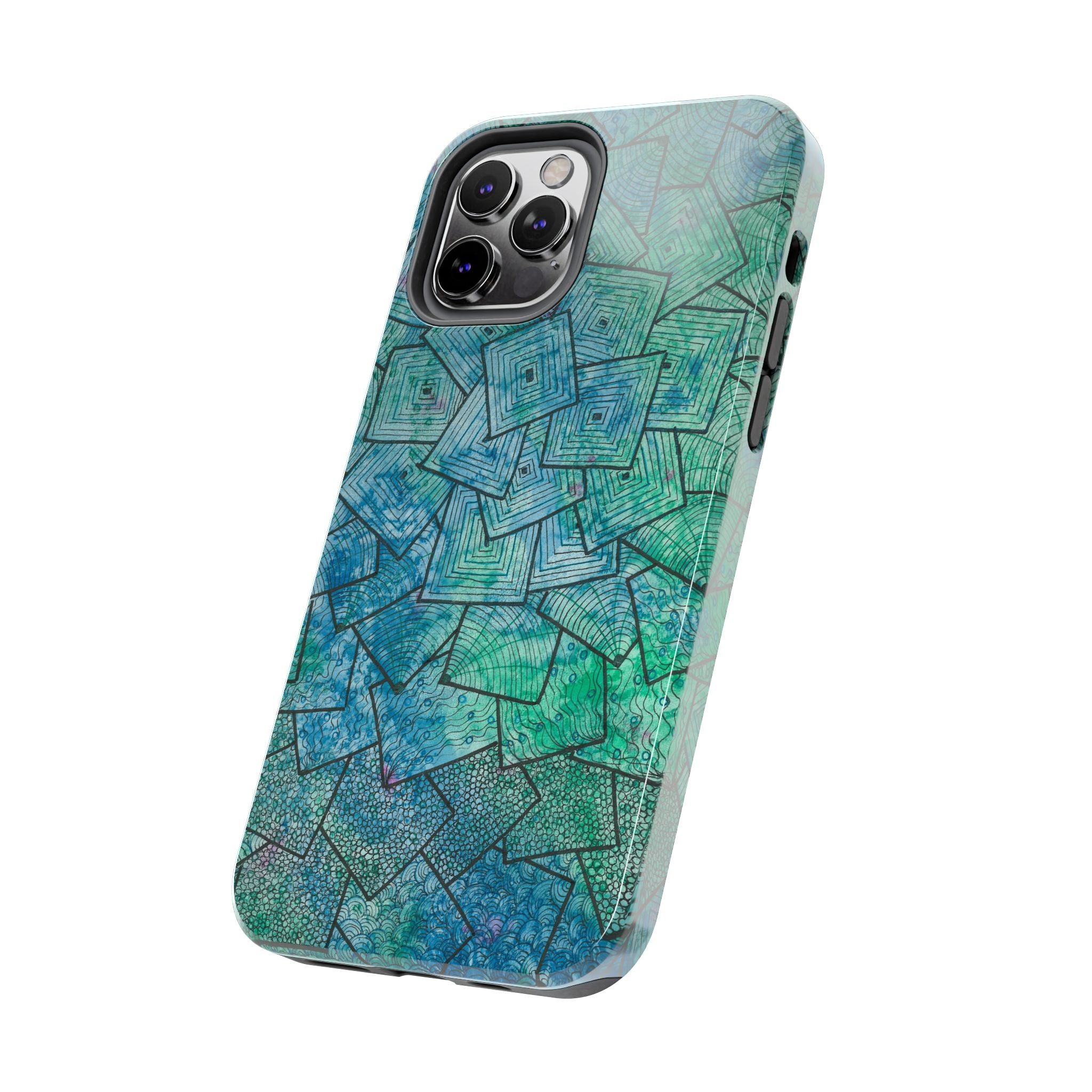 Tough Phone Case - All iPhones and Samsung Galaxys - Exciting Abstract Design #65 And The Answer Is