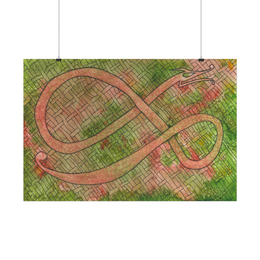 Large Colourful Wall Art, Posters & Prints, For Office, Bedroom or Living Room, or Special Gift #57 Celtic Flavours