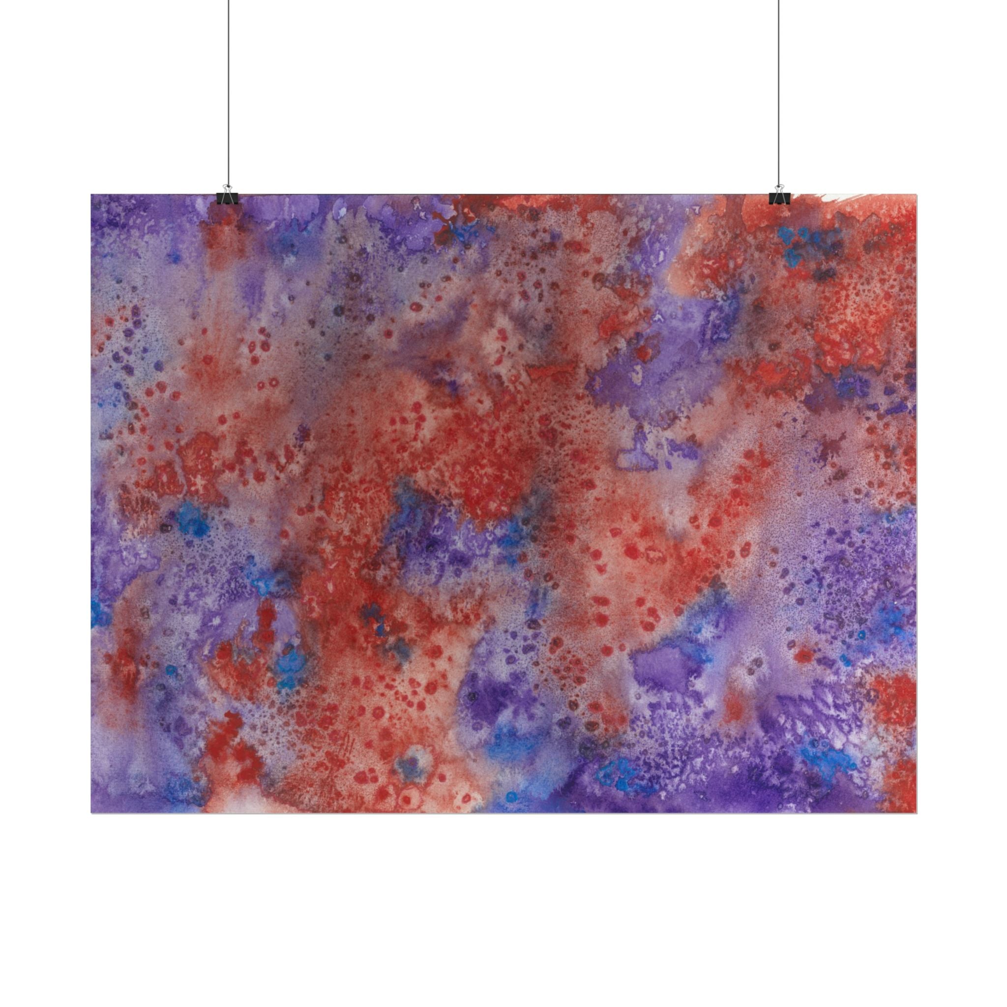 Large Colourful Wall Art, Posters & Prints, For Office, Bedroom or Living Room, or Special Gift #51 In The Beginning