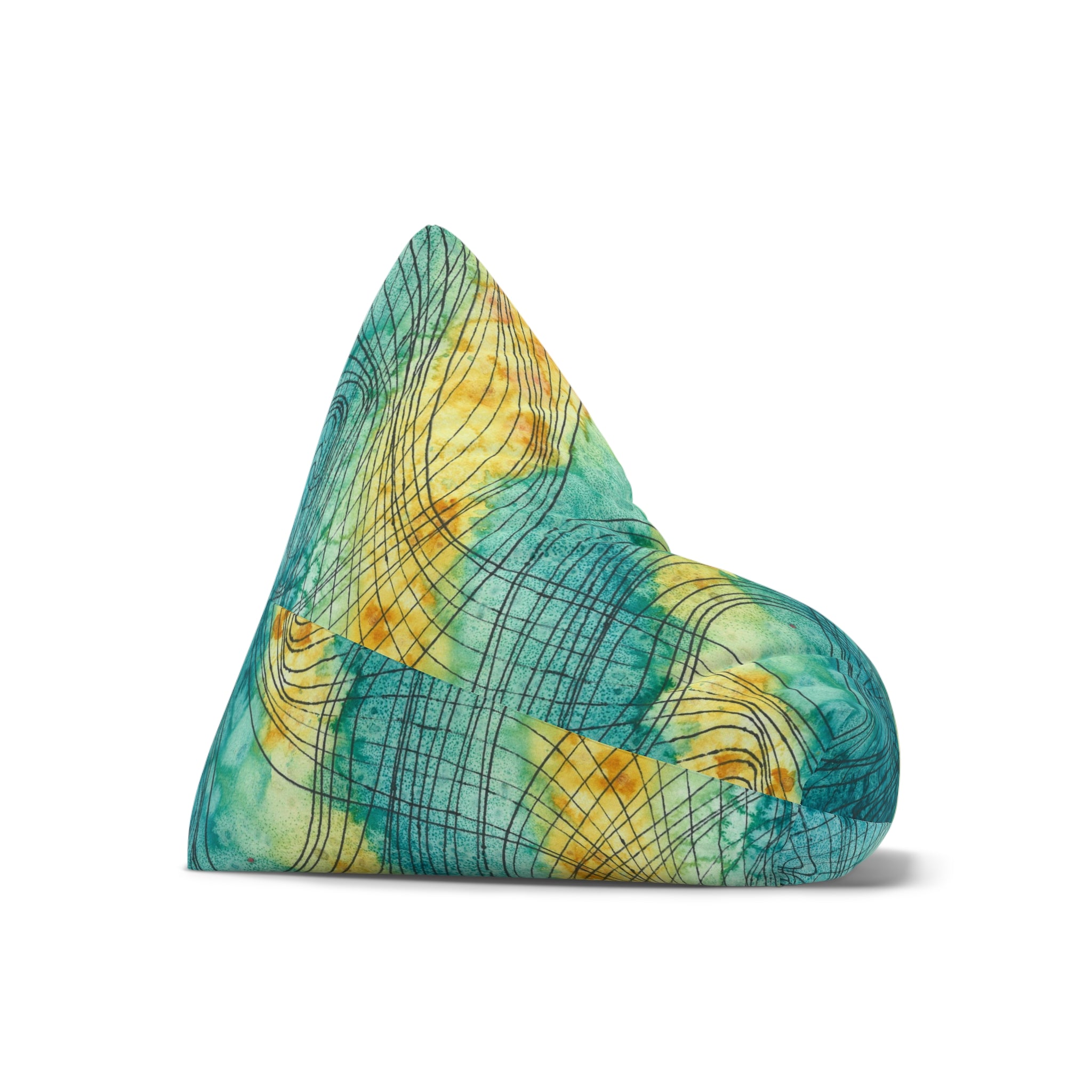 Bean Bag Chair Covers For Indoor & Outdoor - 2 Sizes - Exciting Abstract Design #81 The Only Way Is Up