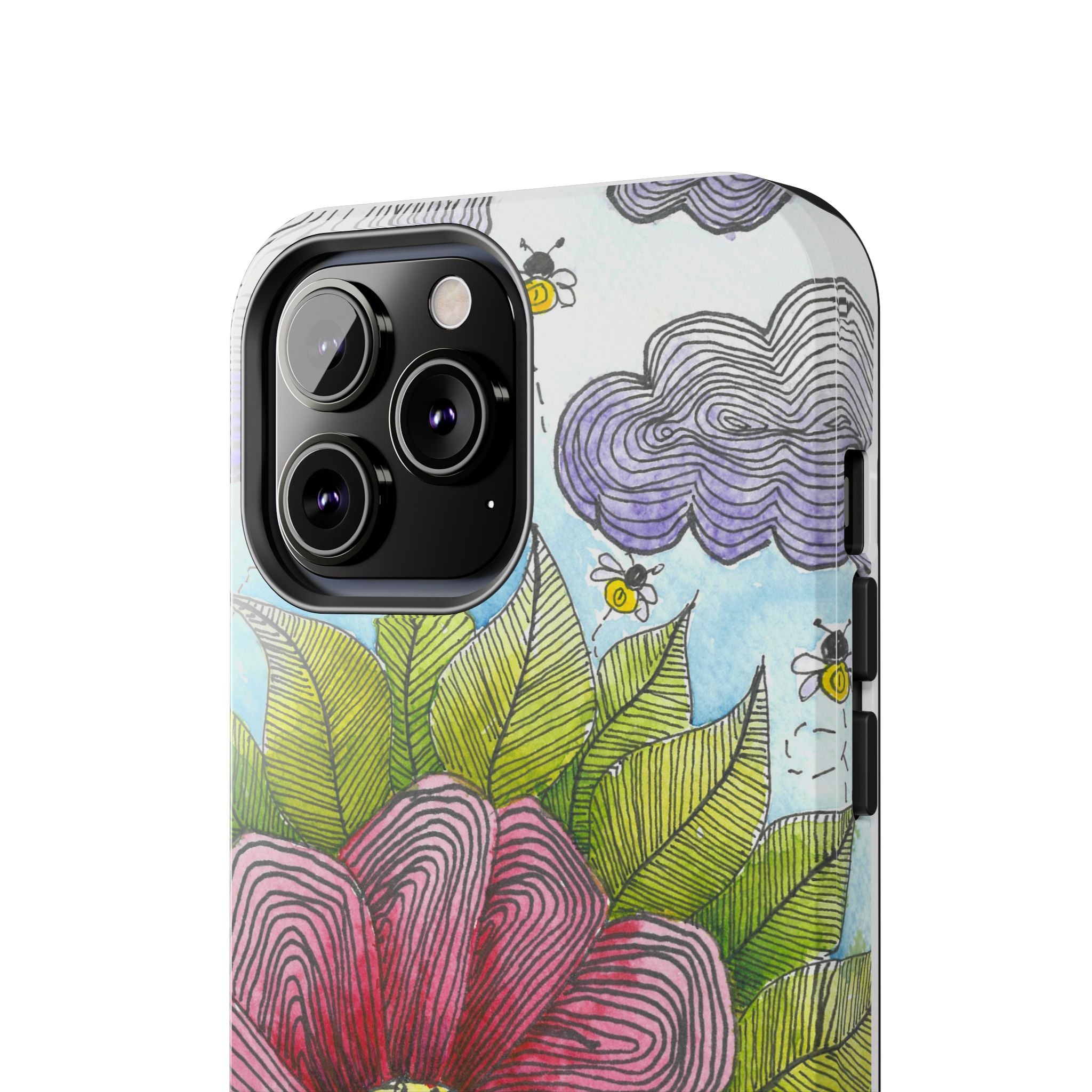 Tough Phone Case - All iPhones and Samsung Galaxys - Exciting Abstract Design  #4 Bloom'n
