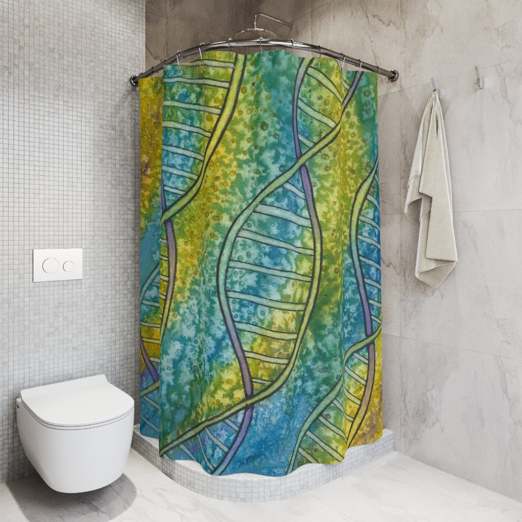 Beautiful Shower Curtains to Refresh Your Bathroom. Colourful Abstract Designs. Perfect For Your Bathroom or Special House-Warming Gift #99 Crop Of DNA