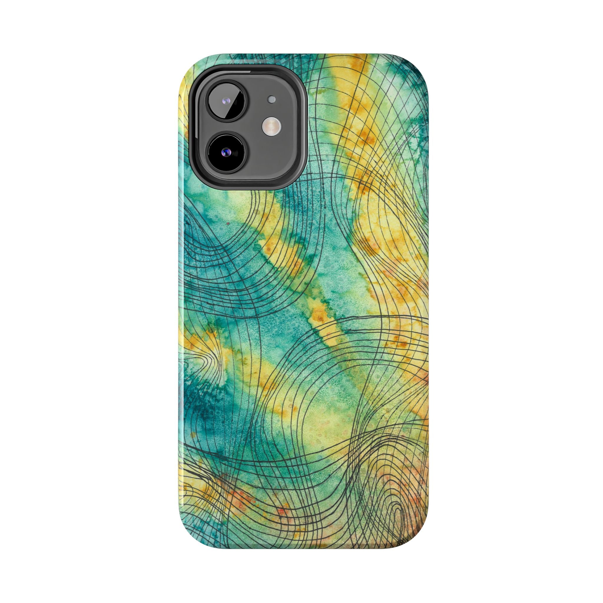 Tough Phone Case - All iPhones and Samsung Galaxys - Exciting Abstract Design #81 The Only Way Is Up