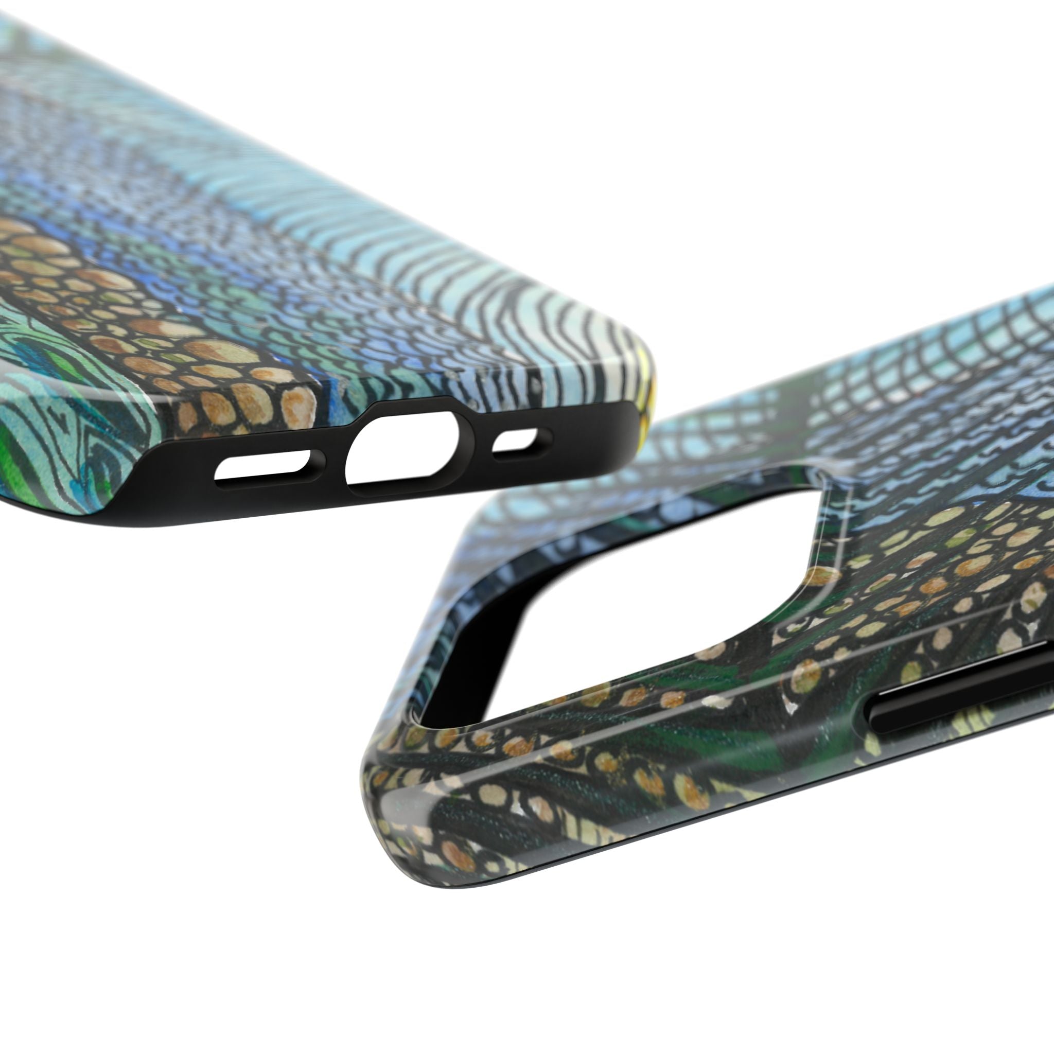 Tough Phone Case - All iPhones and Samsung Galaxys - Exciting Abstract Design #47 Cottesloe