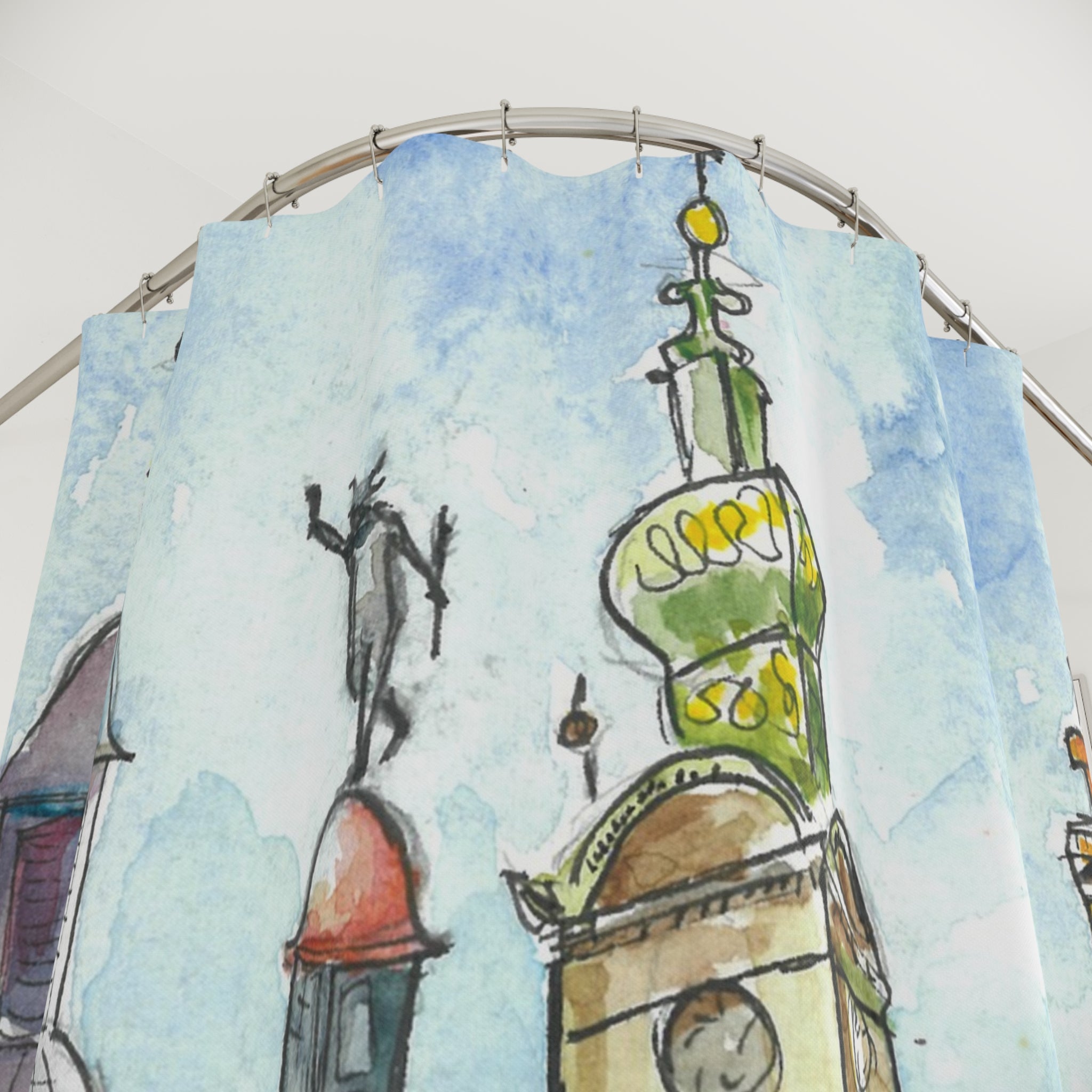Beautiful Shower Curtains to Refresh Your Bathroom. Colourful Abstract Designs. Perfect For Your Bathroom or Special House-Warming Gift #95 Beautiful Novi Sad
