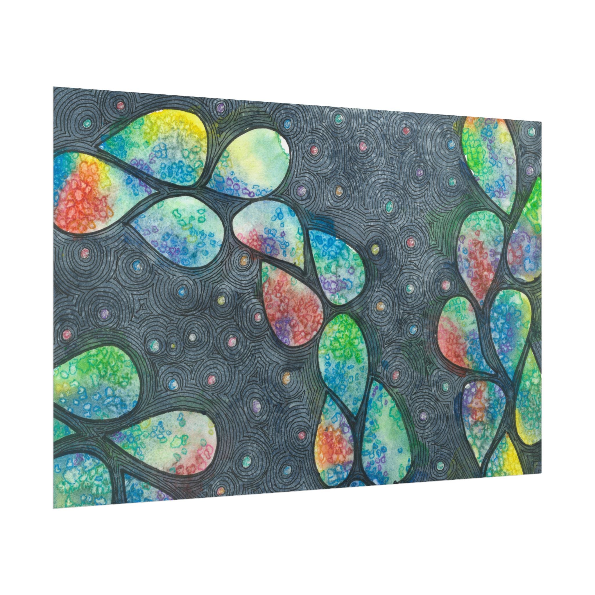 Large Colourful Wall Art, Posters & Prints, For Office, Bedroom or Living Room, or Special Gift #30 Give Us A Minute