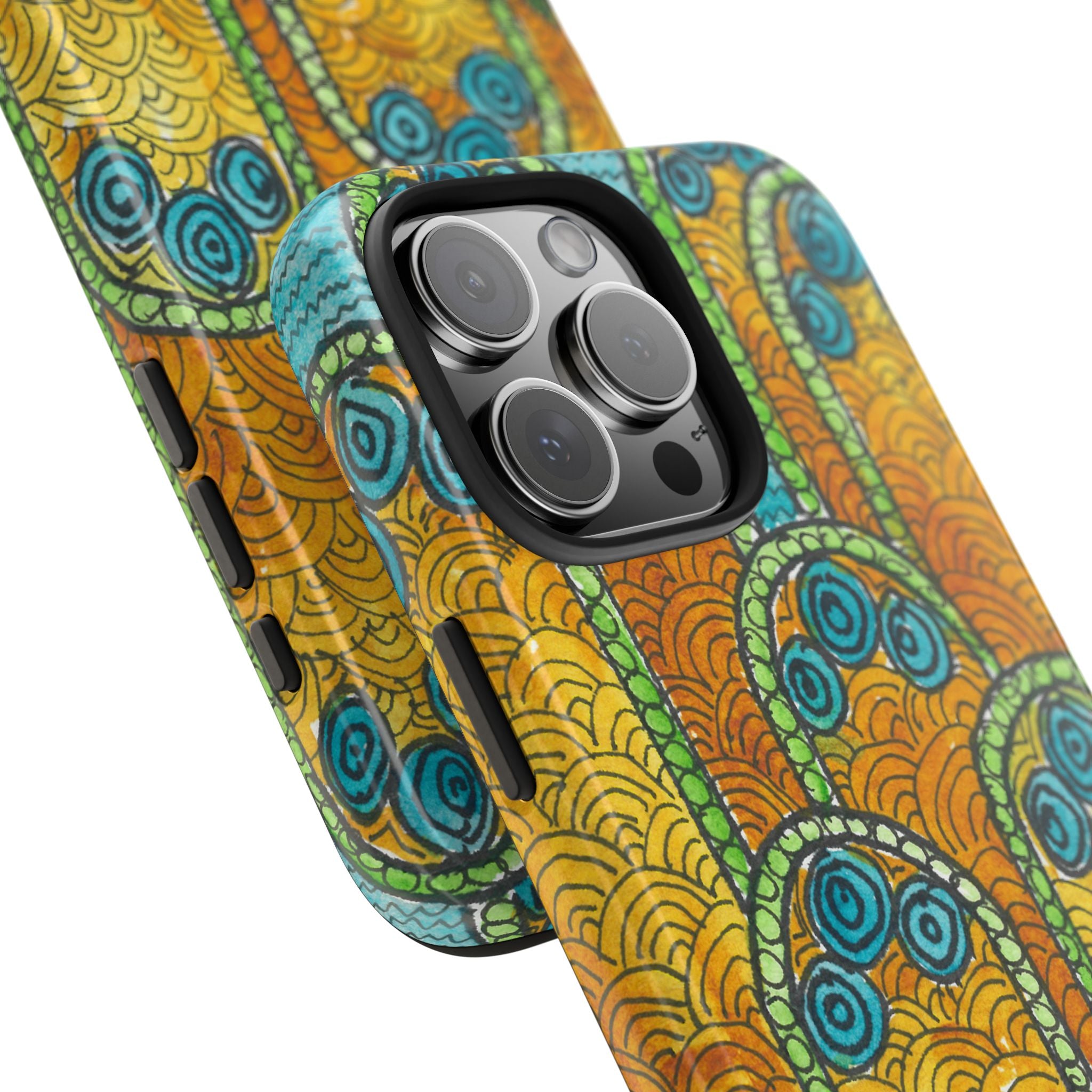 Tough Phone Case - All iPhones and Samsung Galaxys - Exciting Abstract Design #87 Belgrade Impressions - Serbia