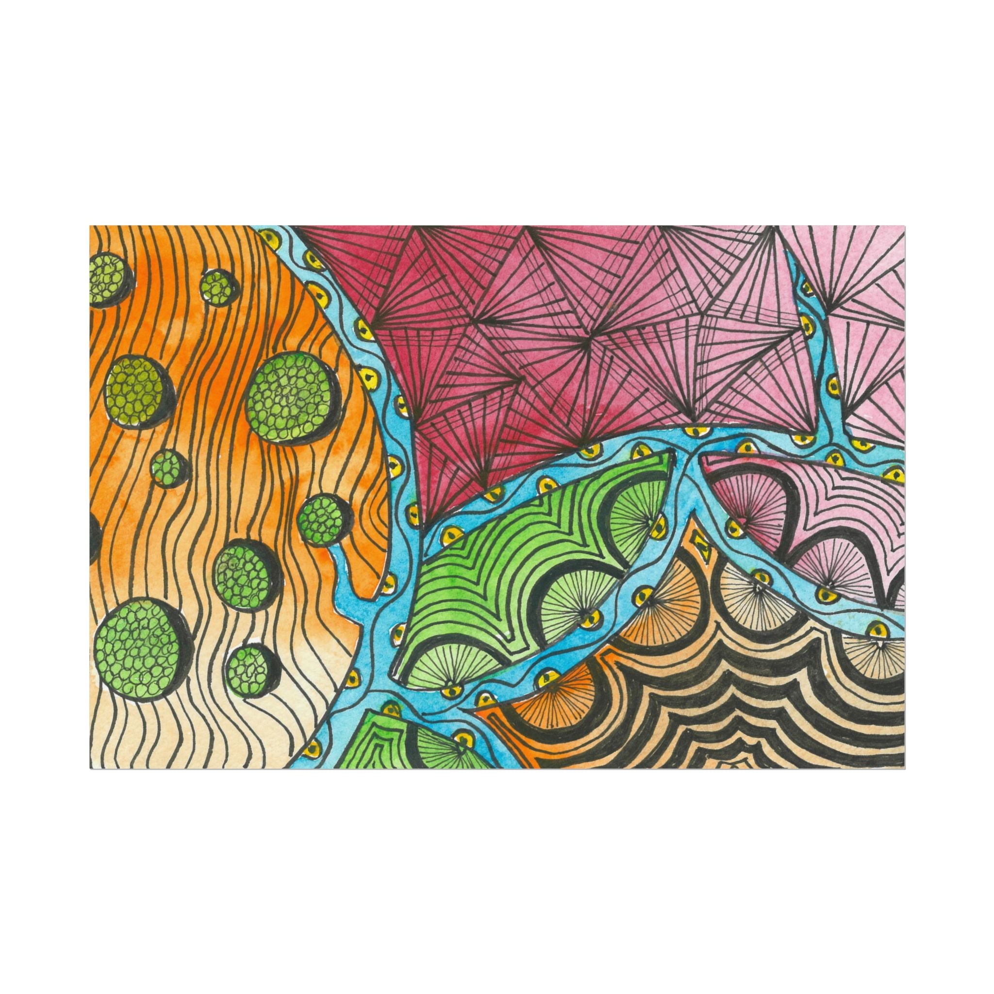 Large Colourful Wall Art, Posters & Prints, For Office, Bedroom or Living Room, or Special Gift #11 Today's The Day