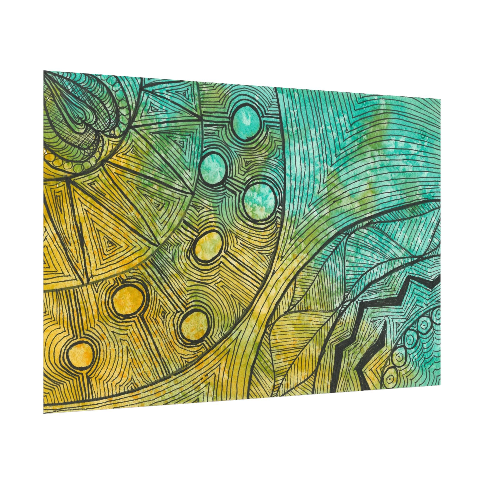 Large Colourful Wall Art, Posters & Prints, For Office, Bedroom or Living Room, or Special Gift #27 Come What May