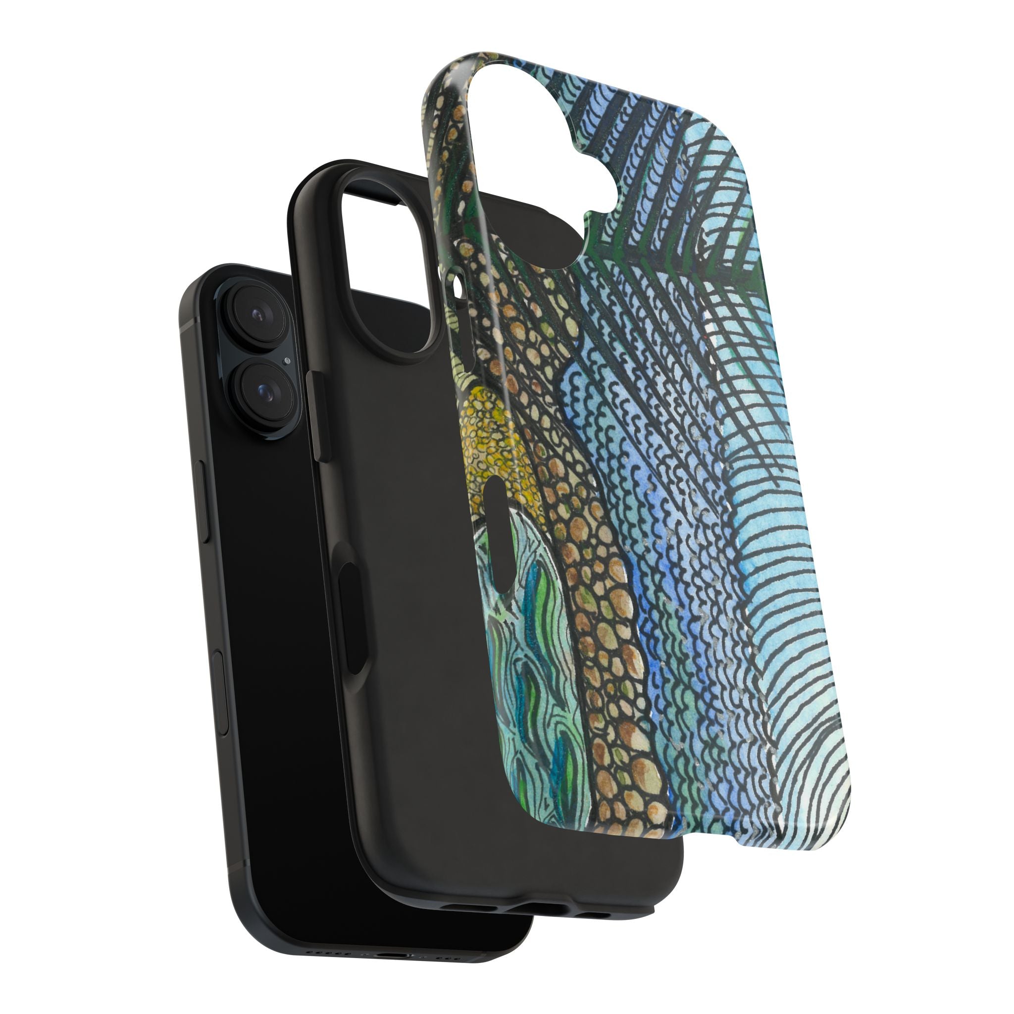 Tough Phone Case - All iPhones and Samsung Galaxys - Exciting Abstract Design #47 Cottesloe
