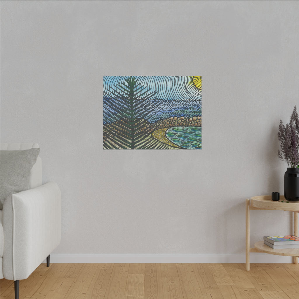 Large Colourful Wall Art, Canvas Prints, For Office, Bedroom or Living Room, or Special Gift #47 Cottesloe