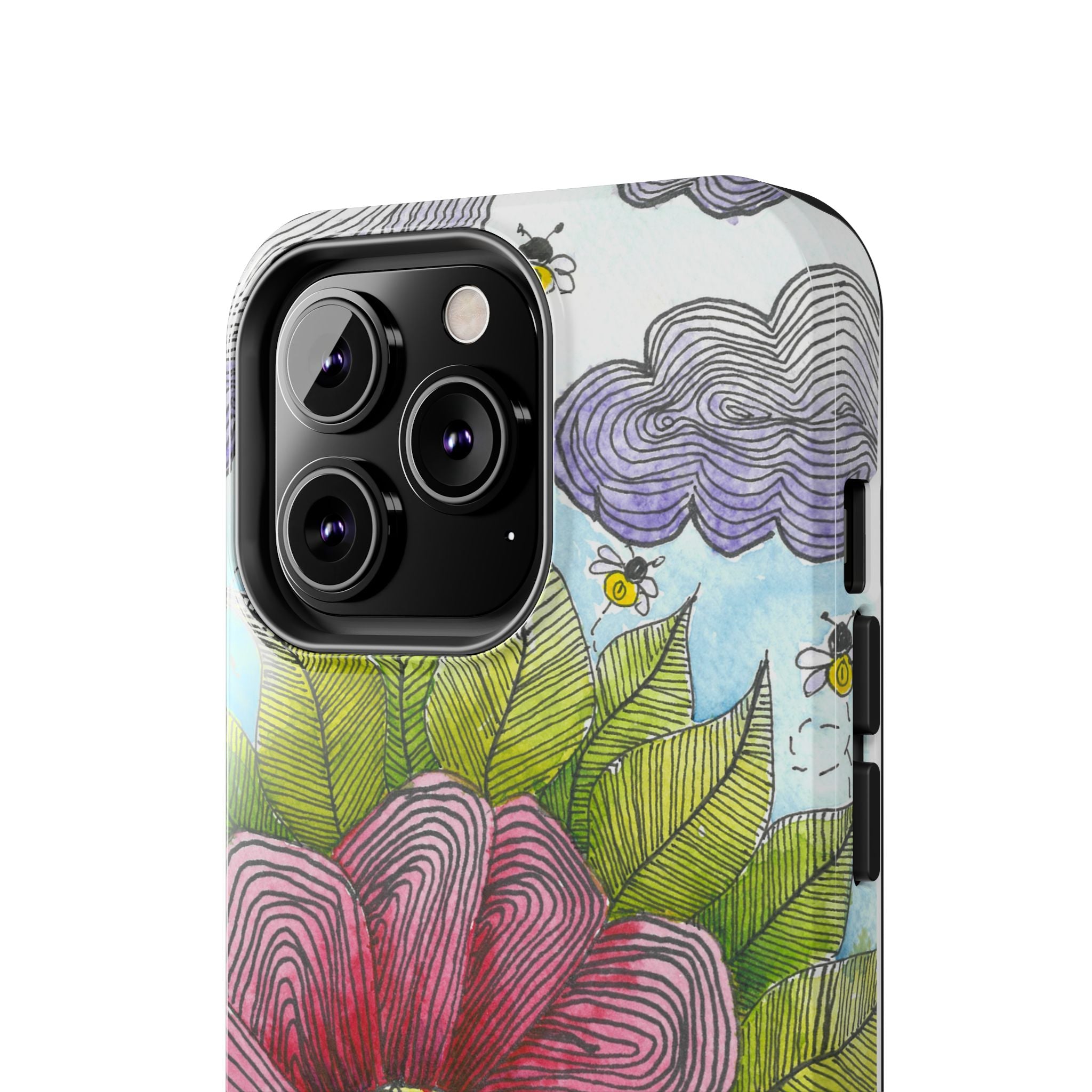 Tough Phone Case - All iPhones and Samsung Galaxys - Exciting Abstract Design  #4 Bloom'n