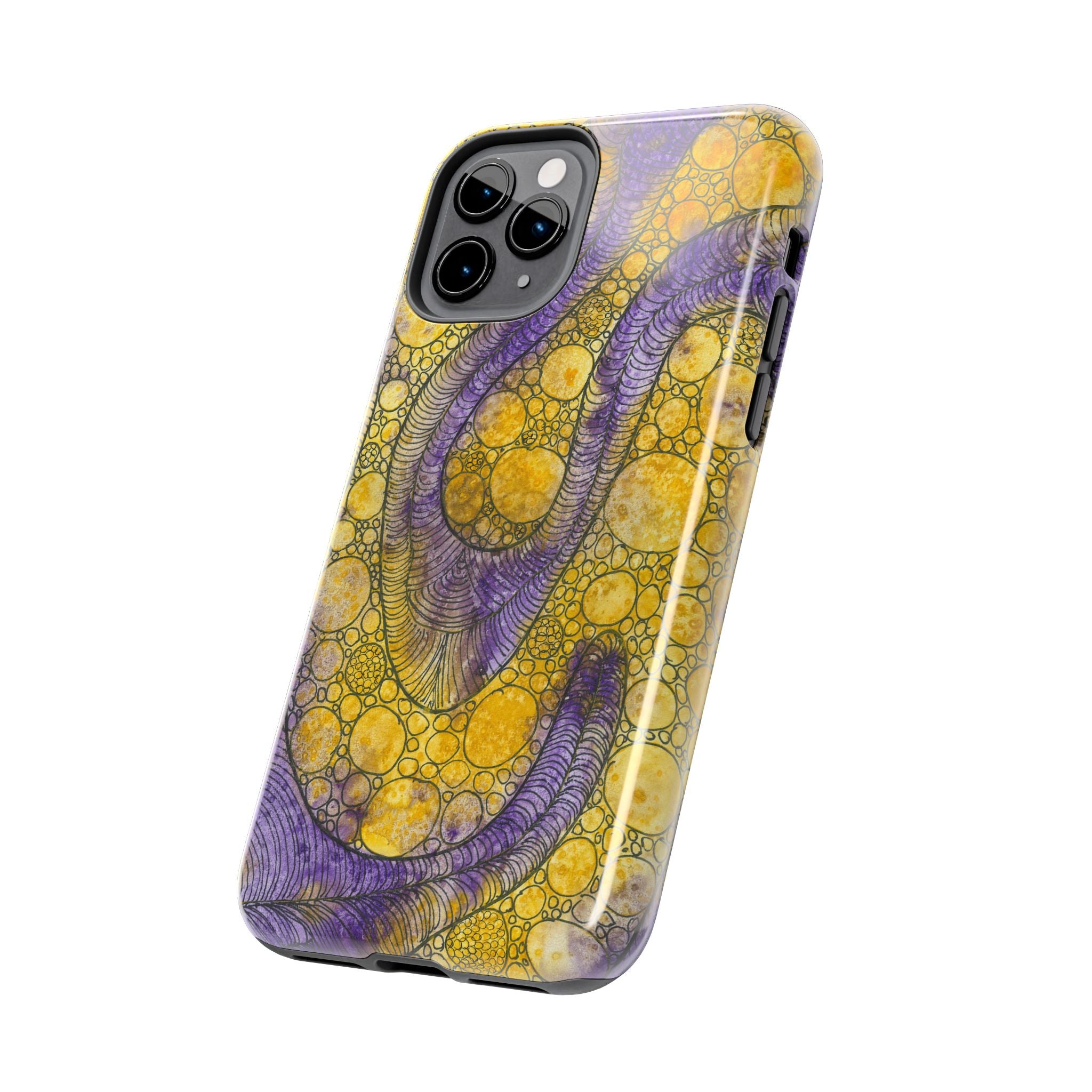 Tough Phone Case - All iPhones and Samsung Galaxys - Exciting Abstract Design #64 Is Now A Good Time?