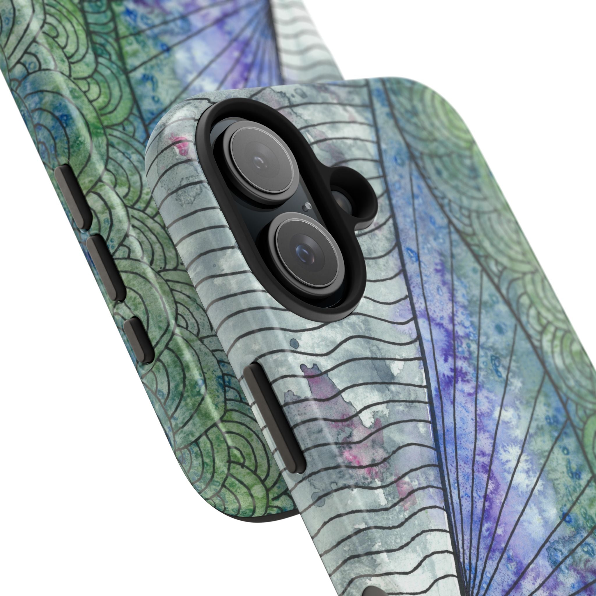 Tough Phone Case - All iPhones and Samsung Galaxys - Exciting Abstract Design #90 Rtanj Pyramid - Serbia