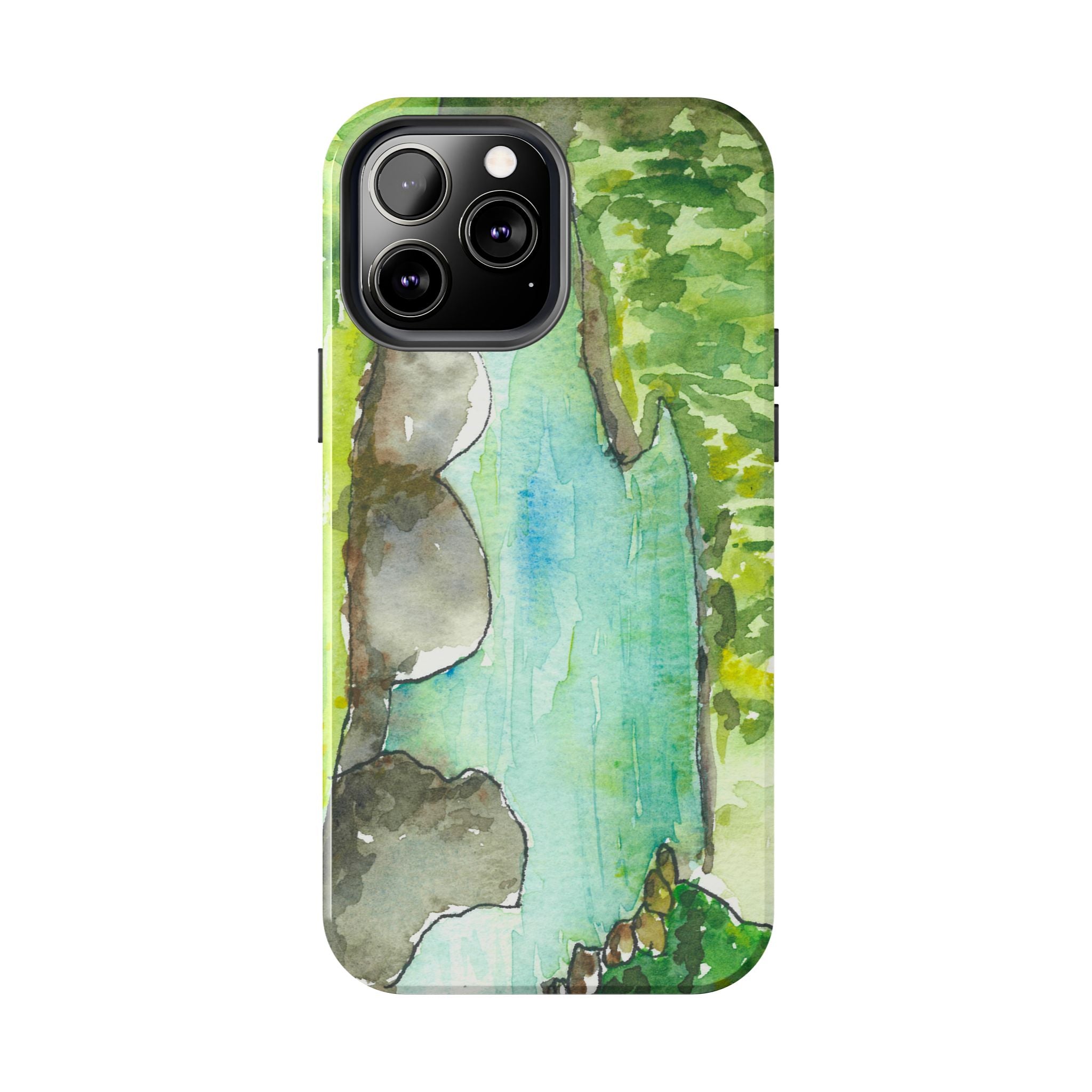 Tough Phone Case - All iPhones and Samsung Galaxys - Exciting Abstract Design #88 Tara River - Montenegro