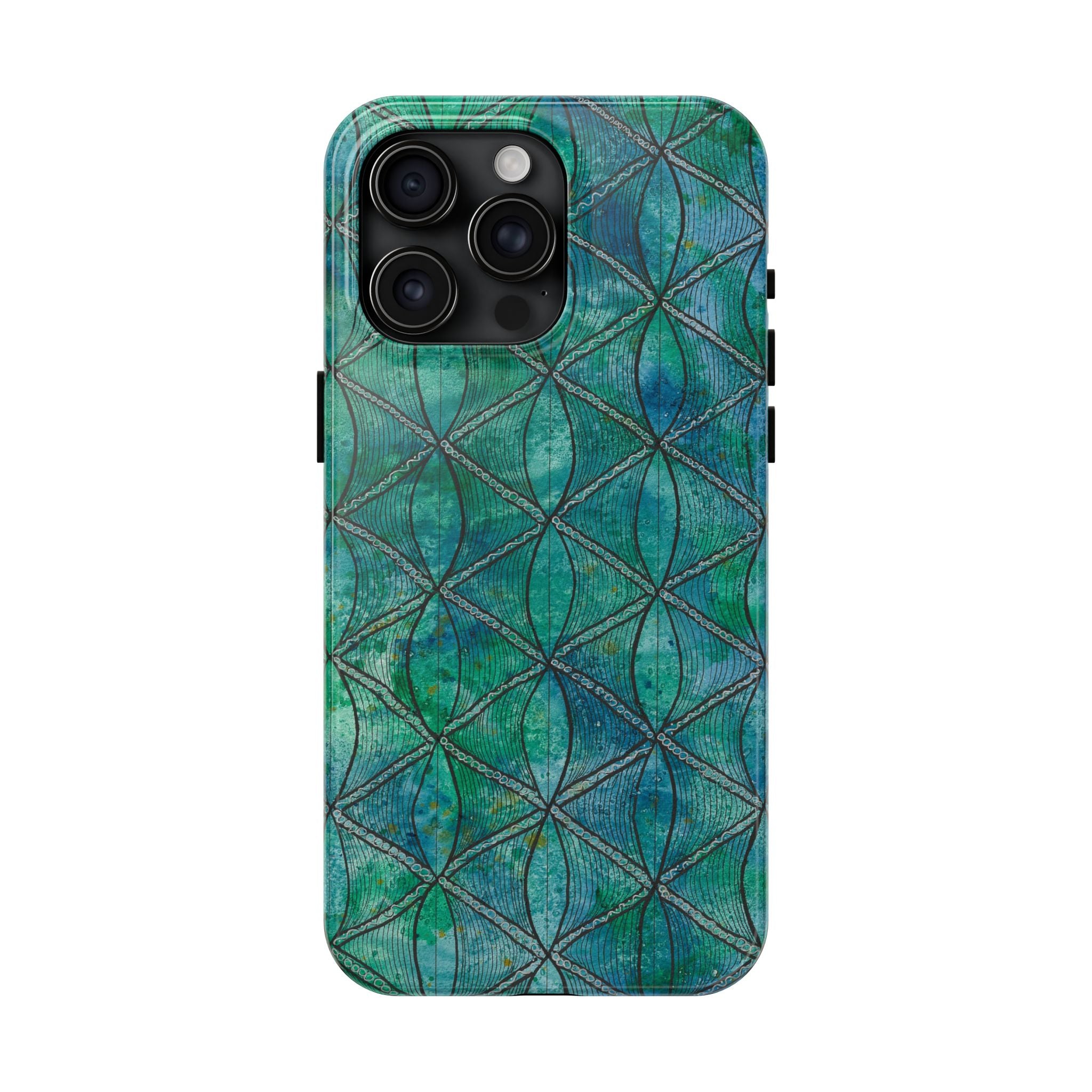 Tough Phone Case - All iPhones and Samsung Galaxys - Exciting Abstract Design #58 How's the Serenity