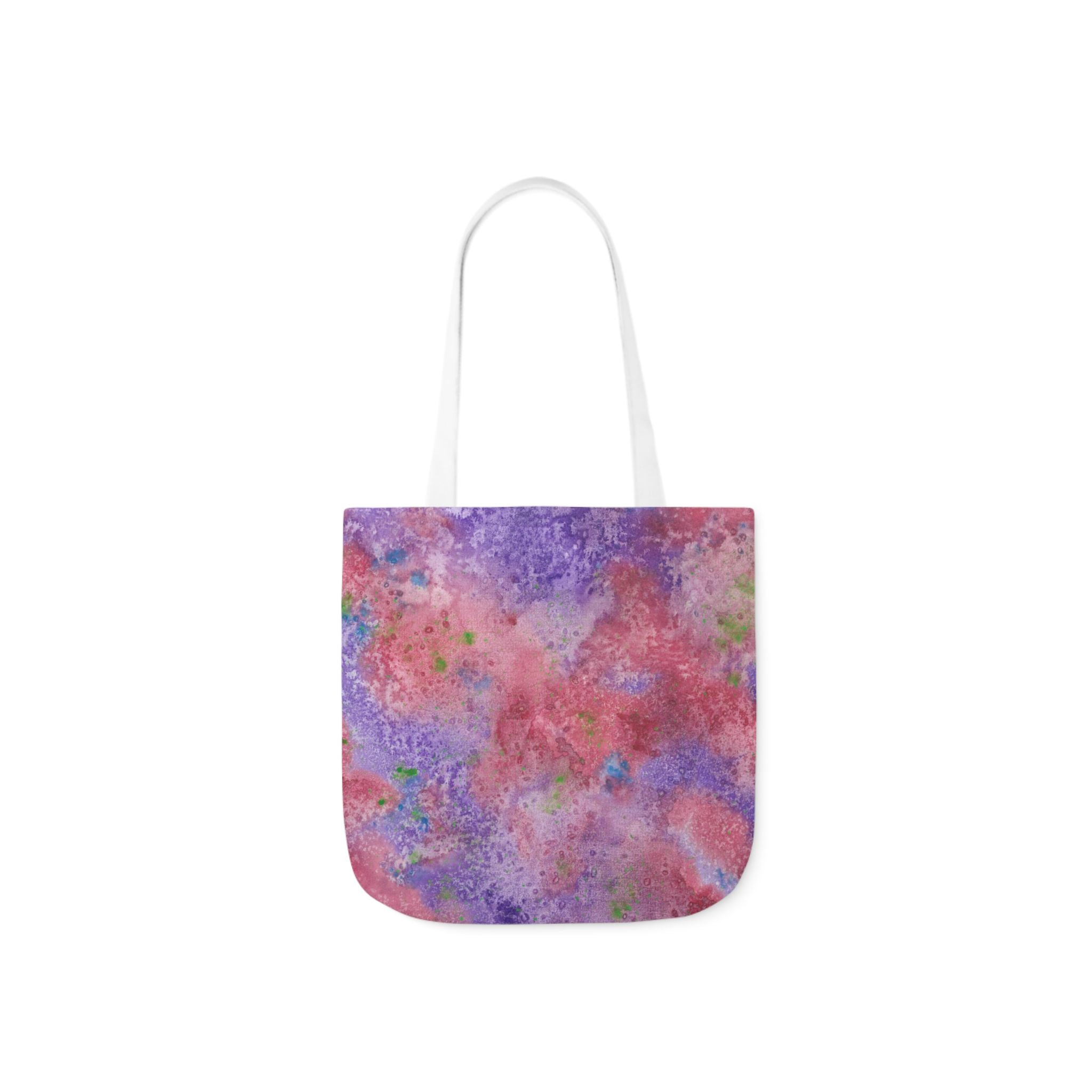 Canvas Tote Bags, Colourful Abstract Designs, 5-Color Straps, 3 Sizes.  For Family and friends or a Special Gift #62 Resolutions