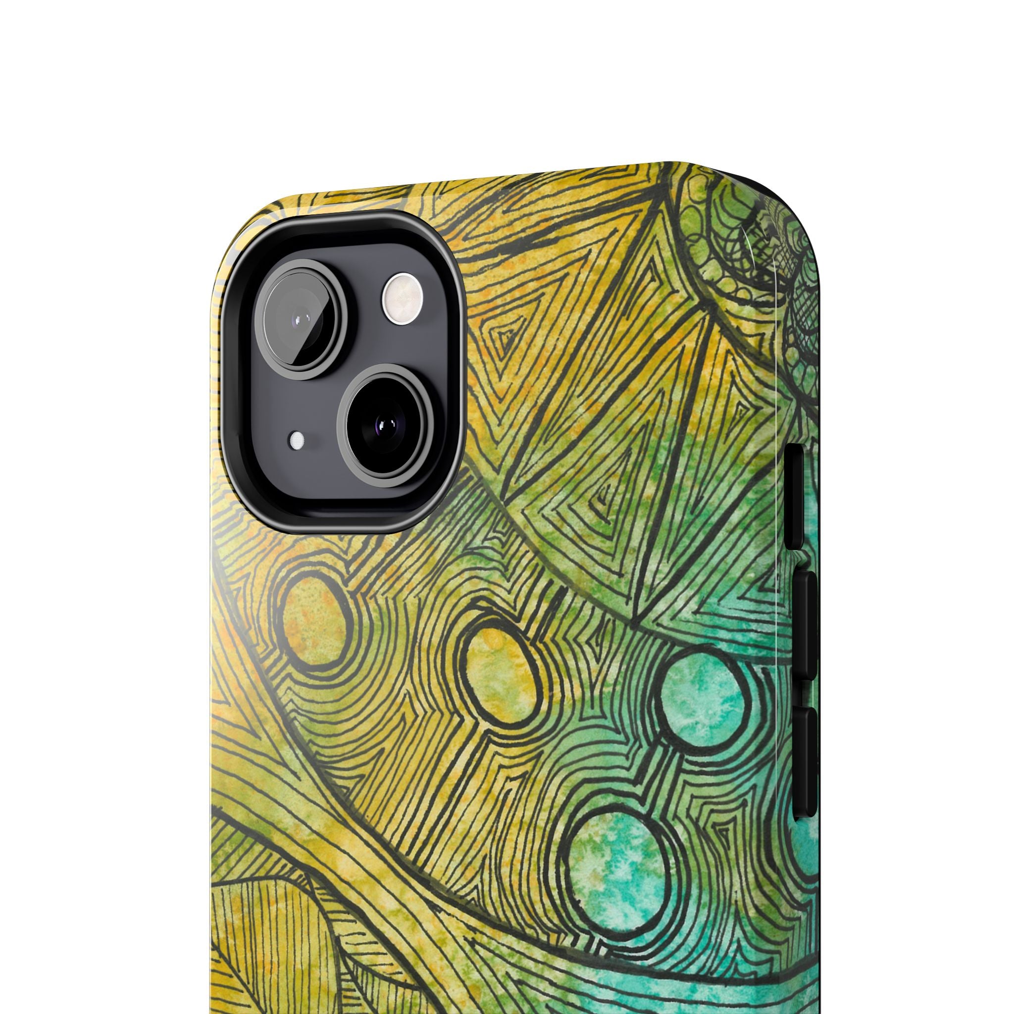 Tough Phone Case - All iPhones and Samsung Galaxys - Exciting Abstract Design #27 Come What May