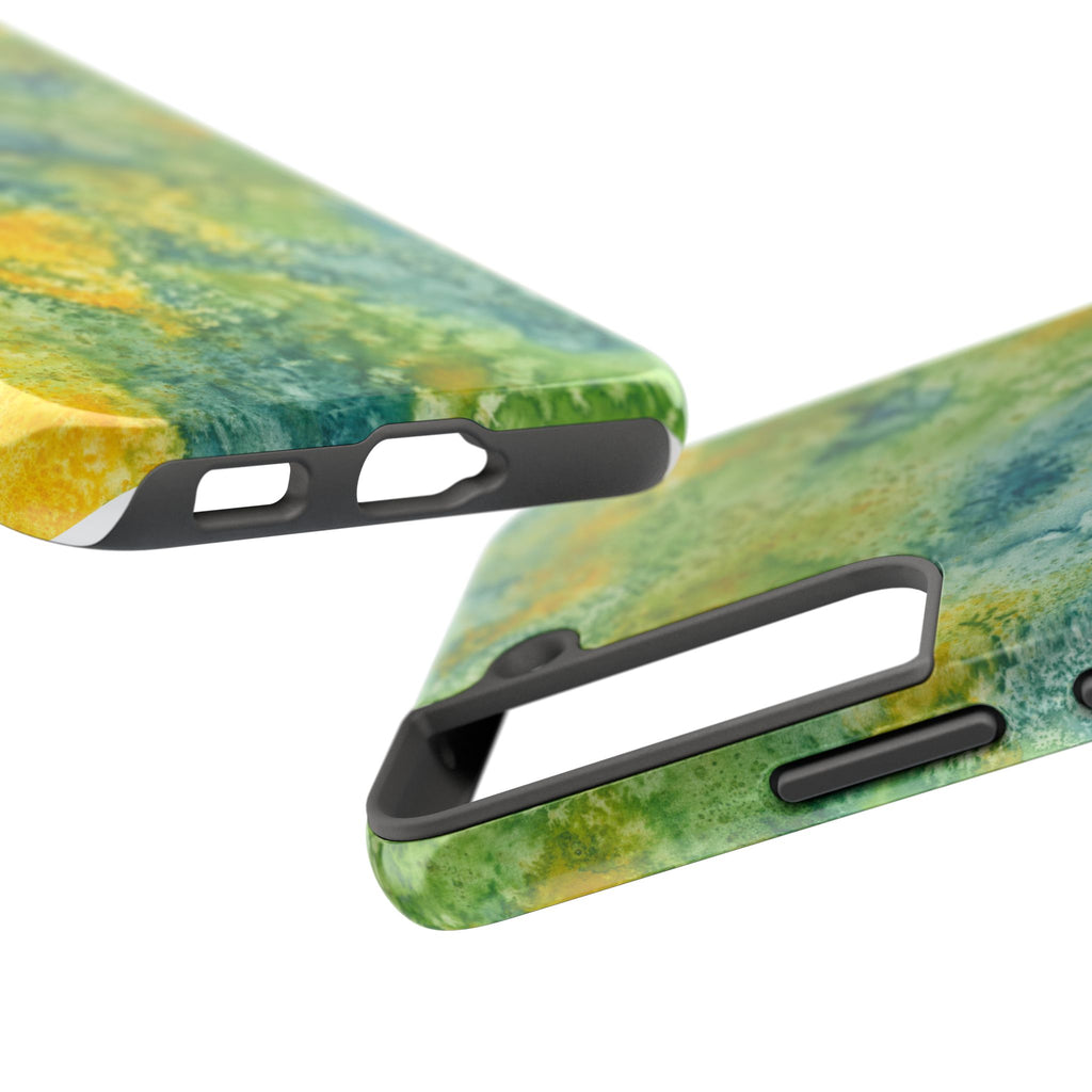 Tough Phone Case - All iPhones and Samsung Galaxys - Exciting Abstract Design #52 View From Above