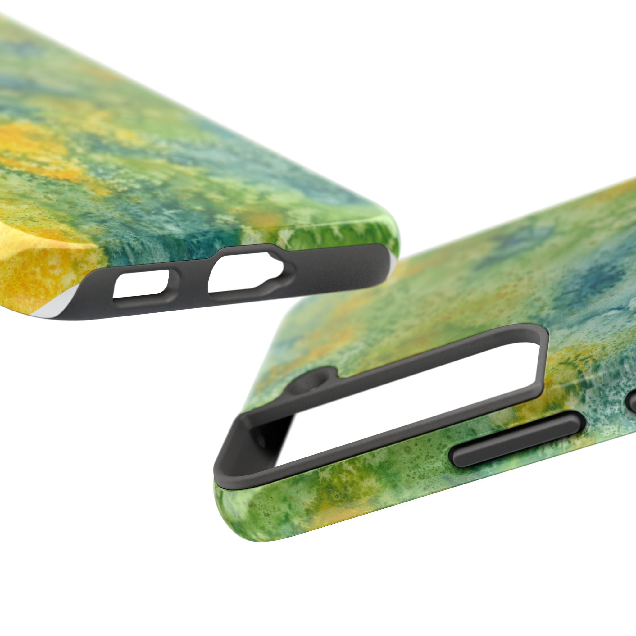Tough Phone Case - All iPhones and Samsung Galaxys - Exciting Abstract Design #52 View From Above