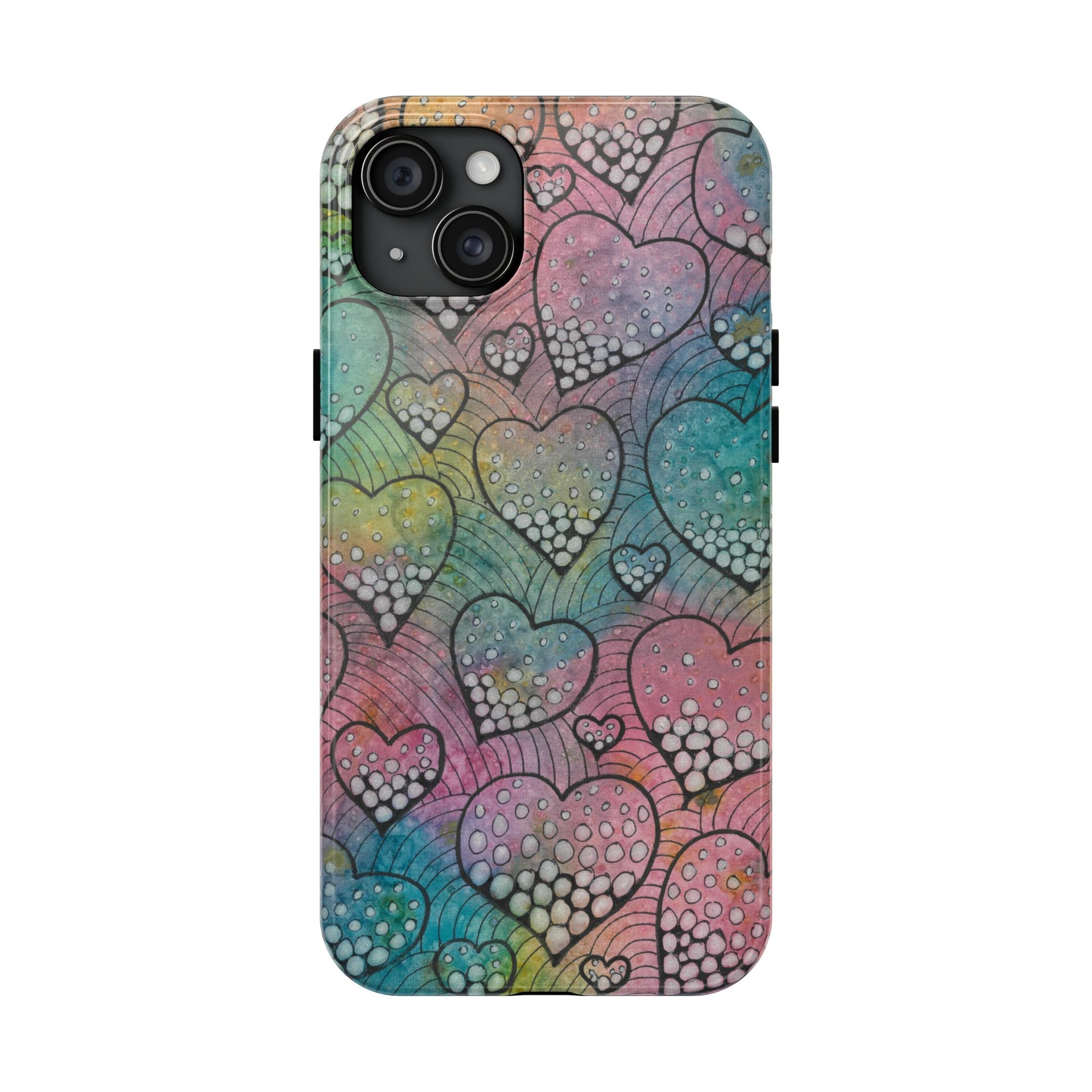 Tough Phone Case - All iPhones and Samsung Galaxys - Exciting Abstract Design #97 What's Love Got To Do With It