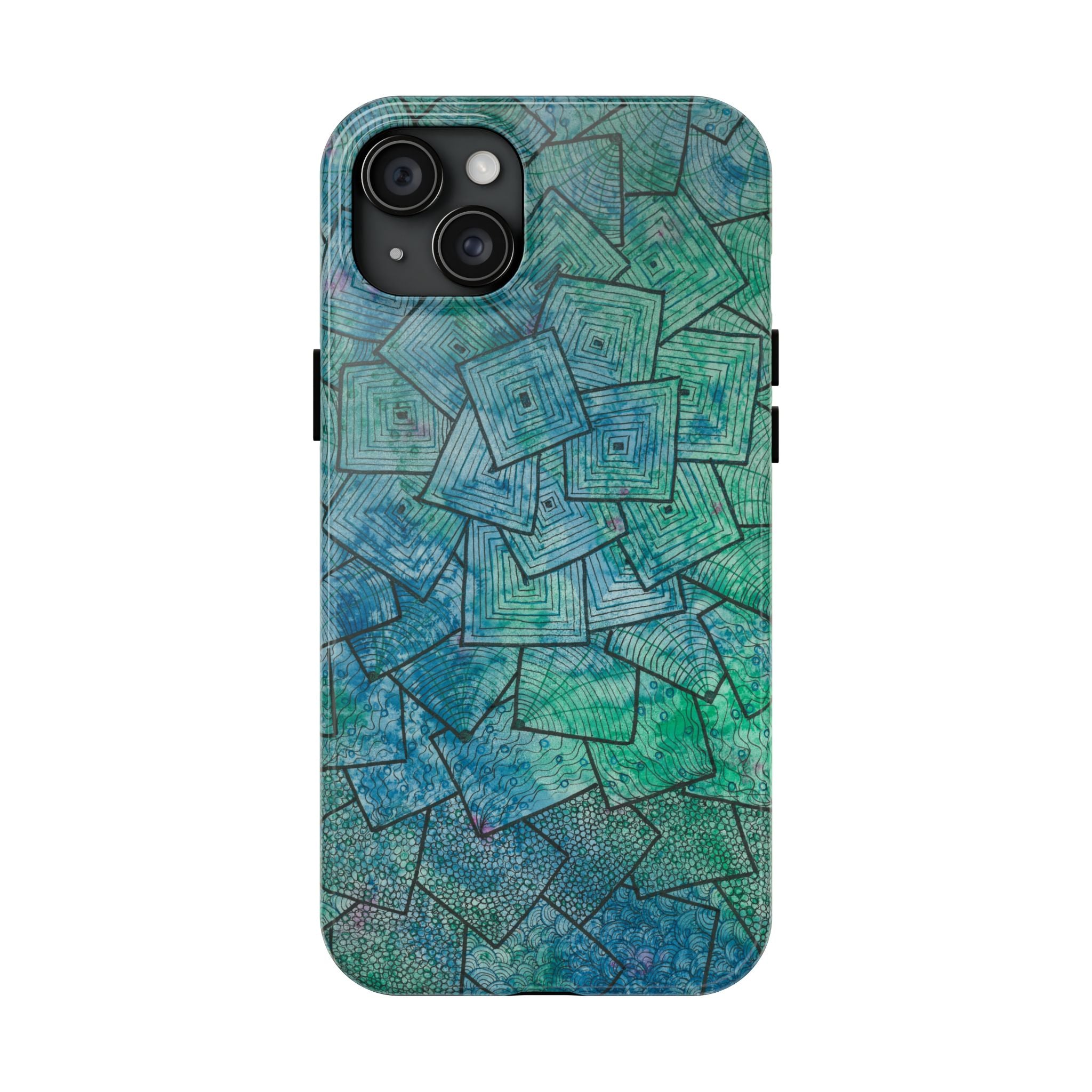 Tough Phone Case - All iPhones and Samsung Galaxys - Exciting Abstract Design #65 And The Answer Is