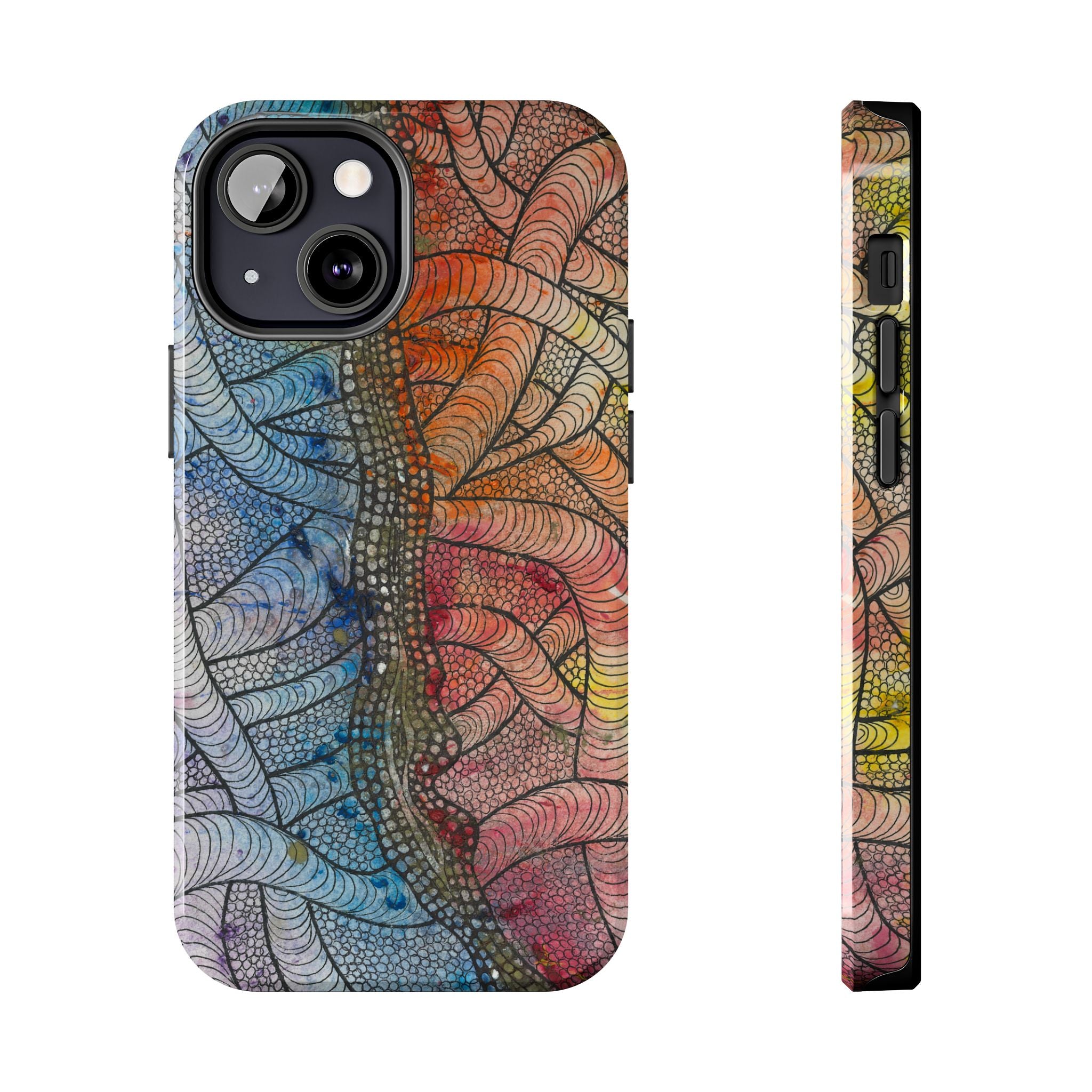 Tough Phone Case - All iPhones and Samsung Galaxys - Exciting Abstract Design #72 After The End