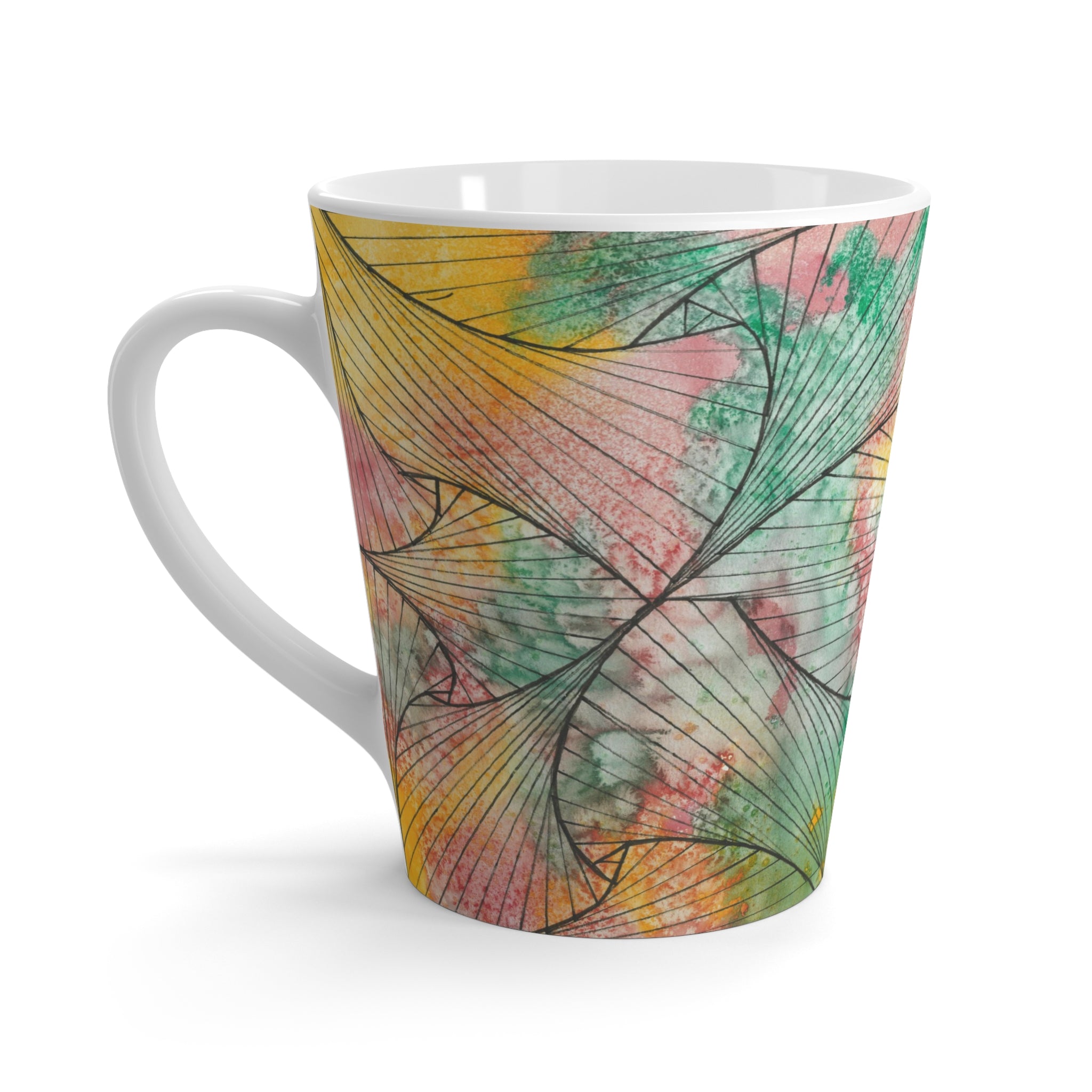 Coffee Mugs and Cups. Colourful Abstract Designs. Perfect for Home, Office or Special Gift #70 Whats It All About Alfie
