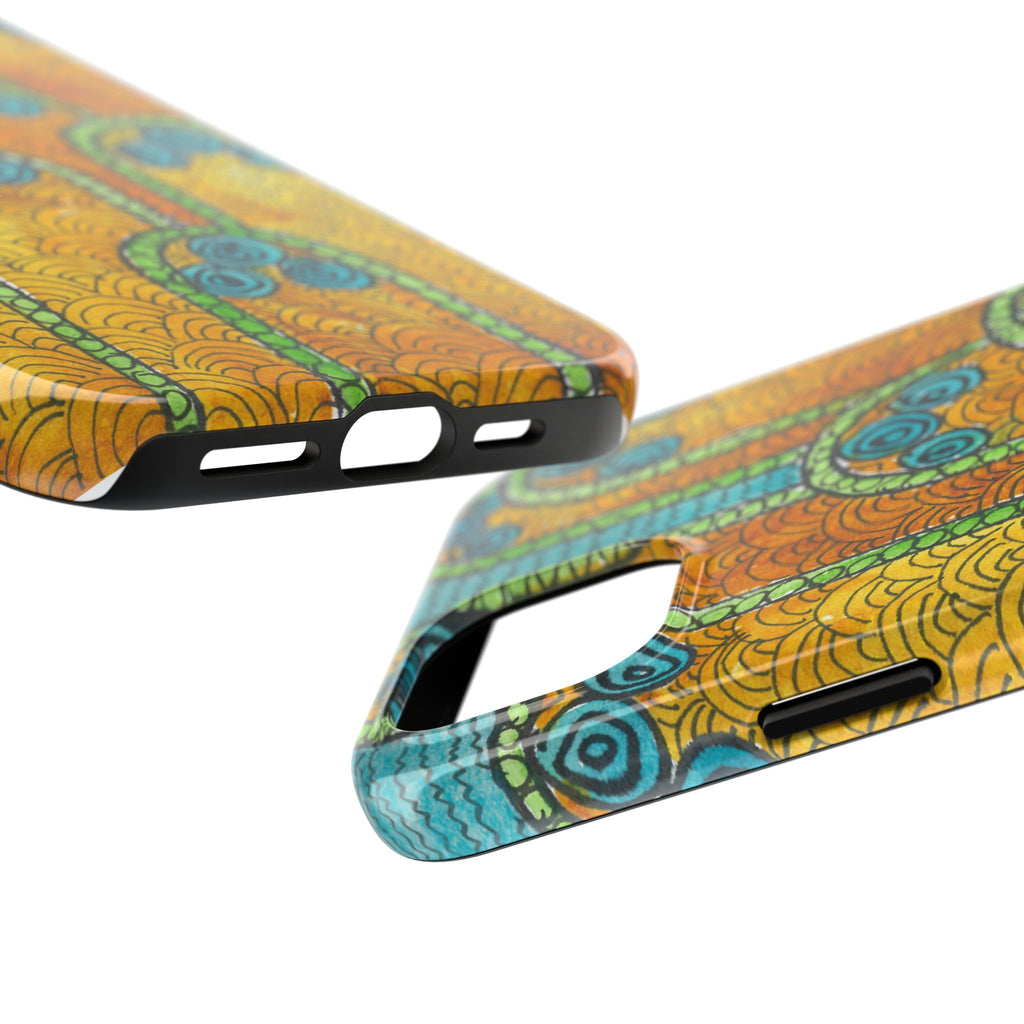 Tough Phone Case - All iPhones and Samsung Galaxys - Exciting Abstract Design #87 Belgrade Impressions - Serbia