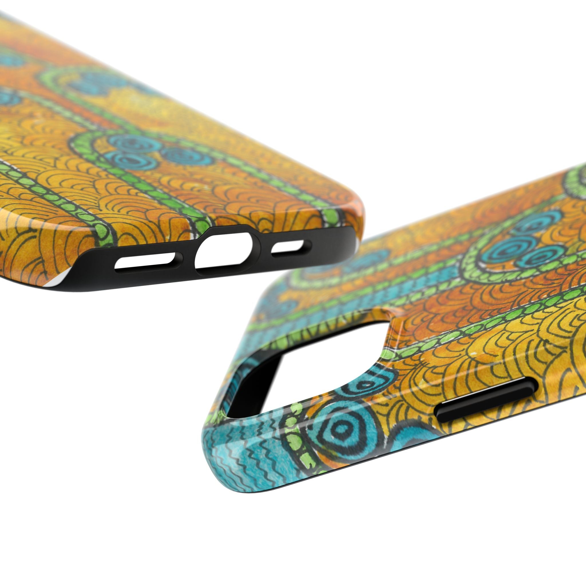 Tough Phone Case - All iPhones and Samsung Galaxys - Exciting Abstract Design #87 Belgrade Impressions - Serbia