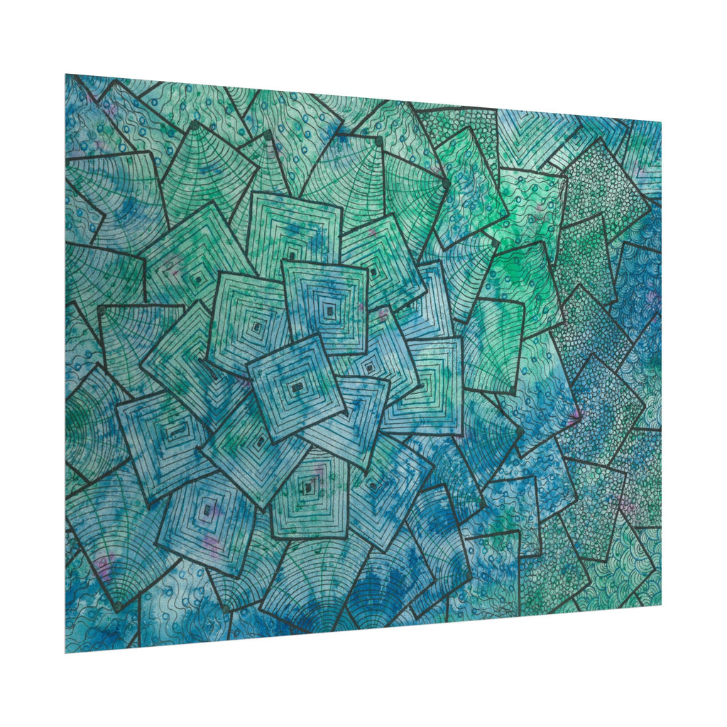Large Colourful Wall Art, Posters & Prints, For Office, Bedroom or Living Room, or Special Gift #65 And The Answer Is?