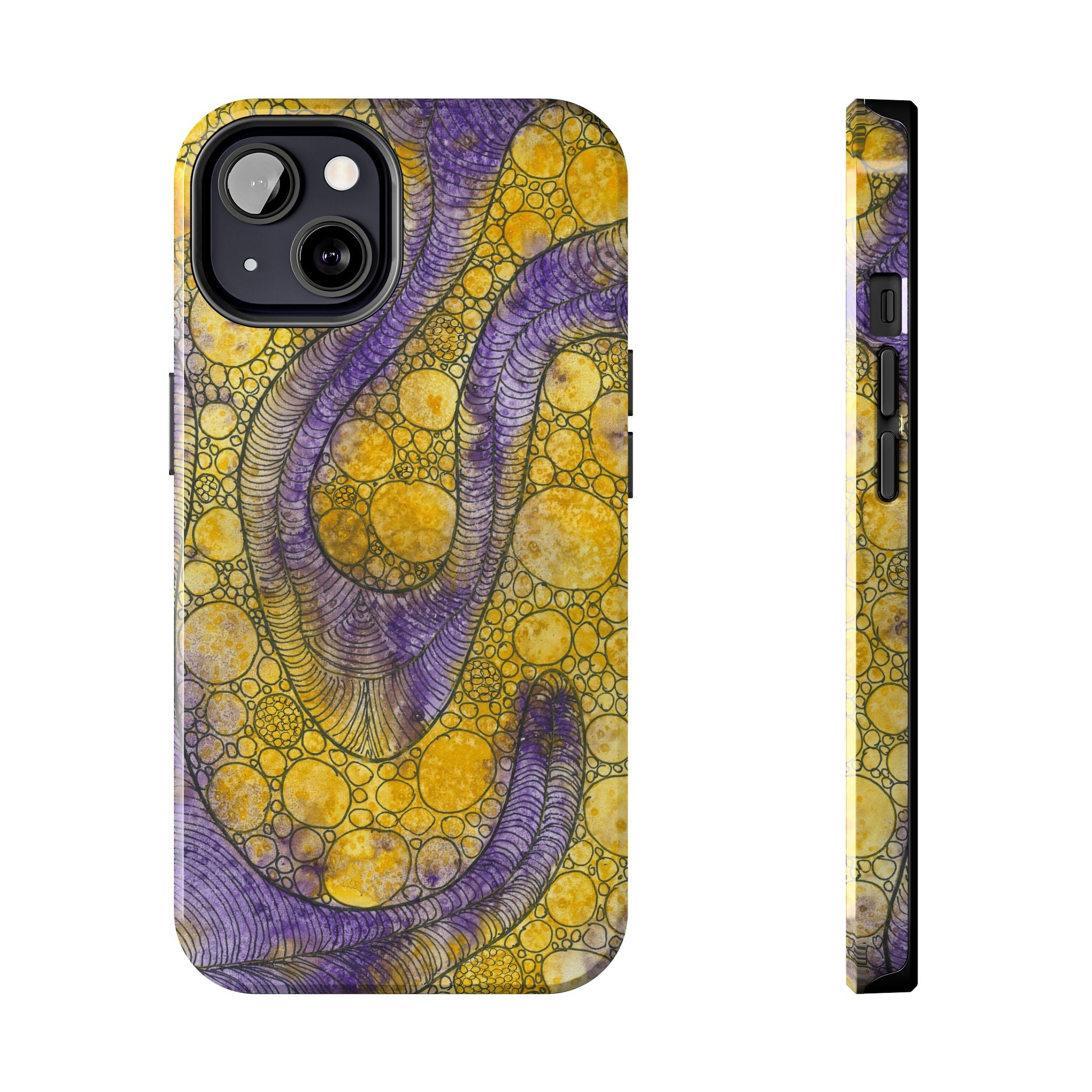 Tough Phone Case - All iPhones and Samsung Galaxys - Exciting Abstract Design #64 Is Now A Good Time?