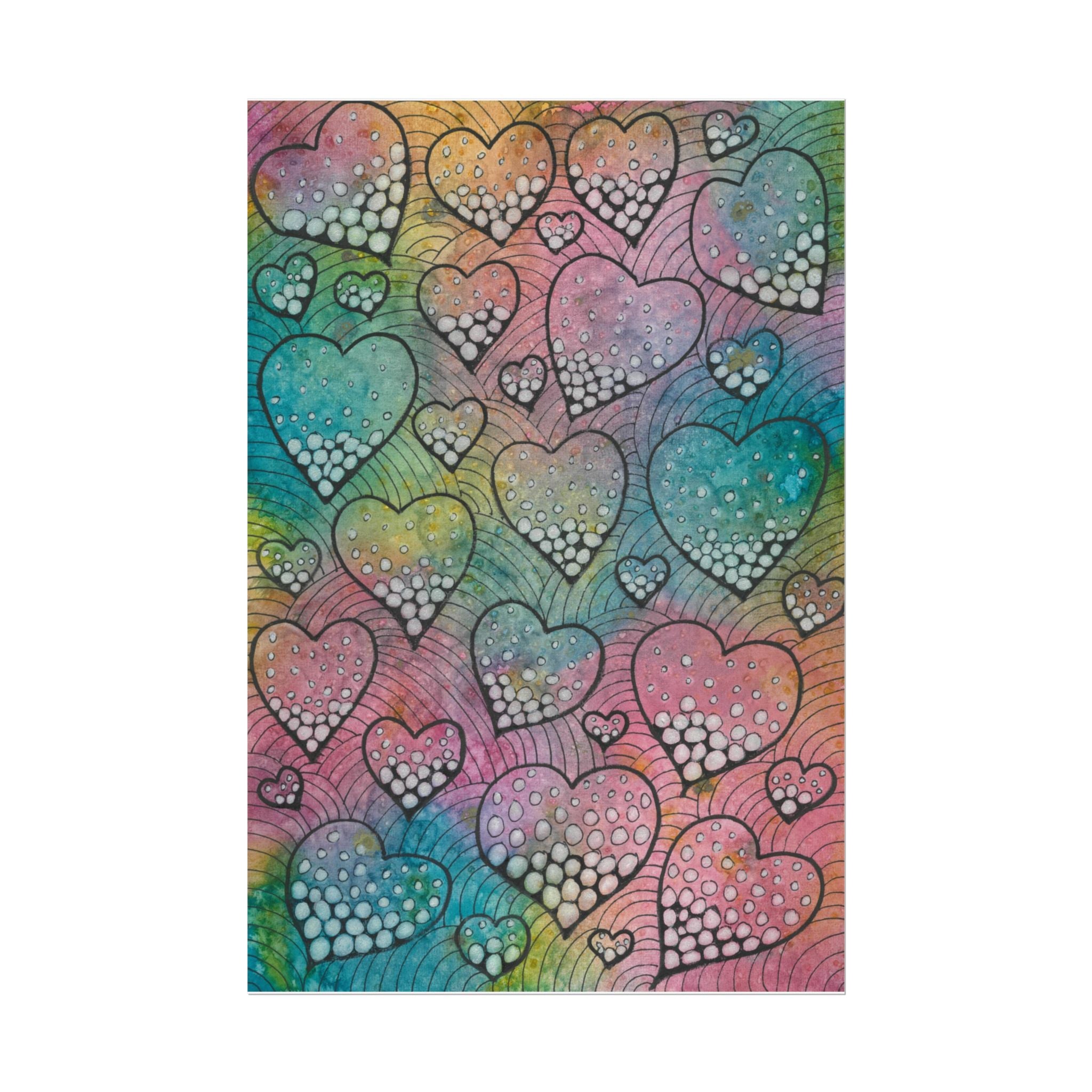 Large Colourful Wall Art, Posters & Prints, For Office, Bedroom or Living Room, or Special Gift #97 What's Love Got To Do With It?