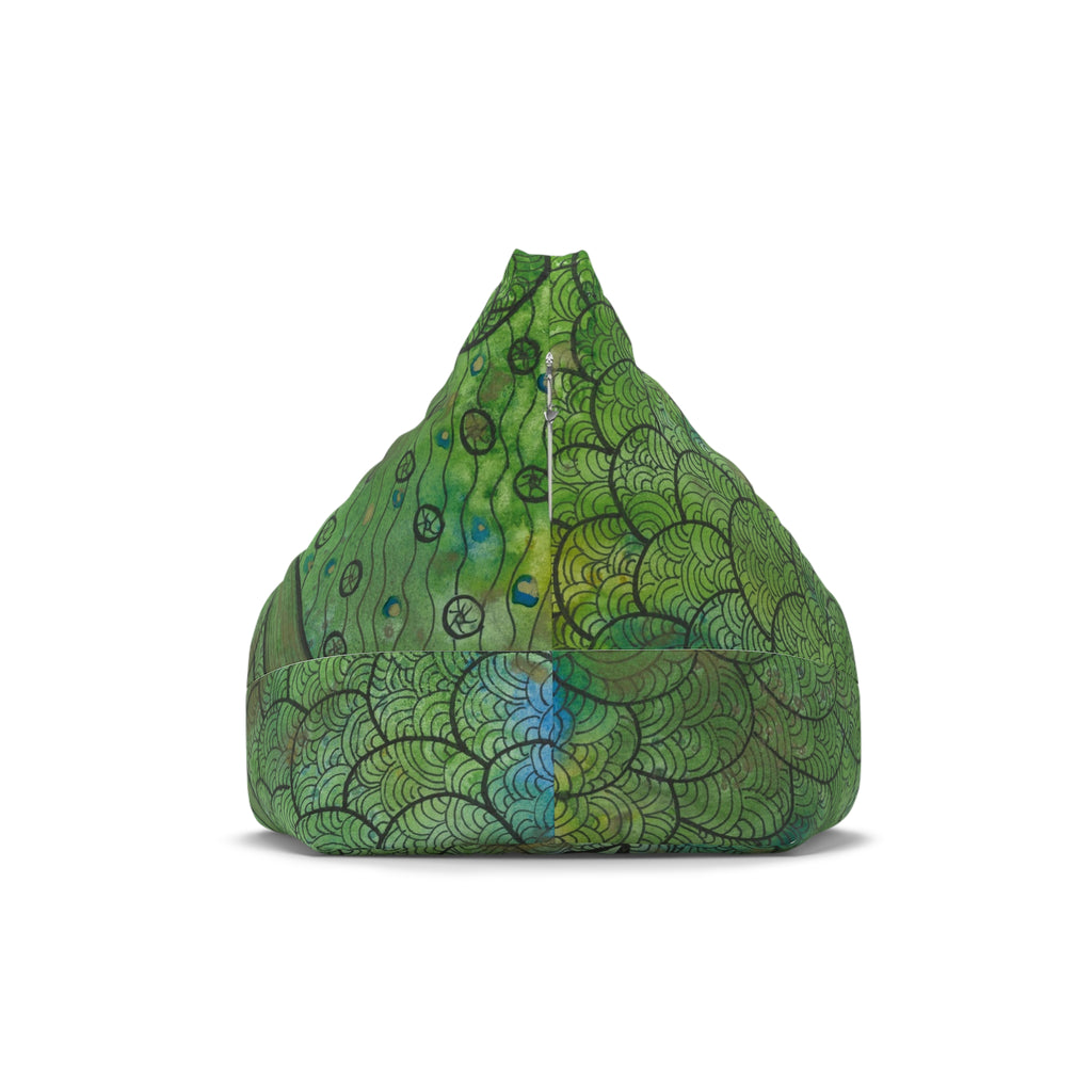 Bean Bag Chair Covers For Indoor & Outdoor - 2 Sizes - Exciting Abstract Design #69 New Horizons