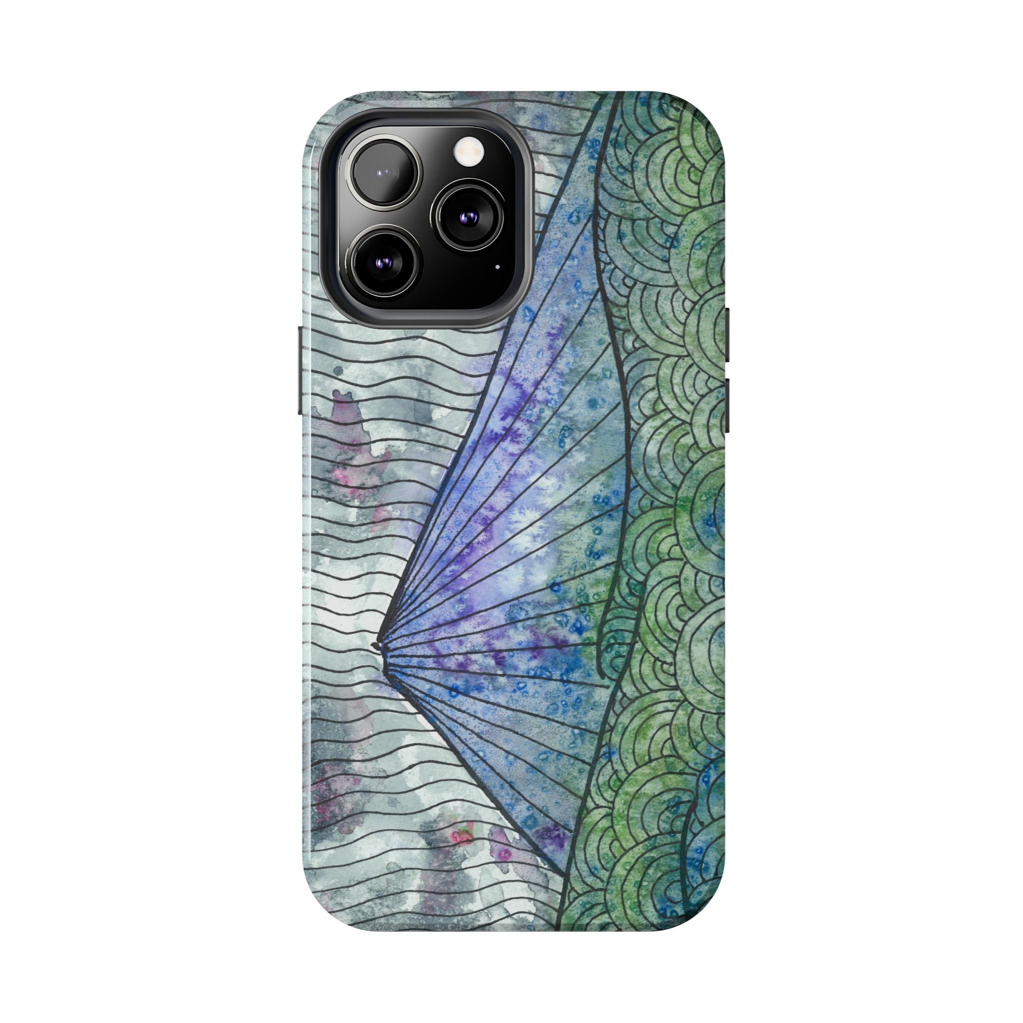 Tough Phone Case - All iPhones and Samsung Galaxys - Exciting Abstract Design #90 Rtanj Pyramid - Serbia