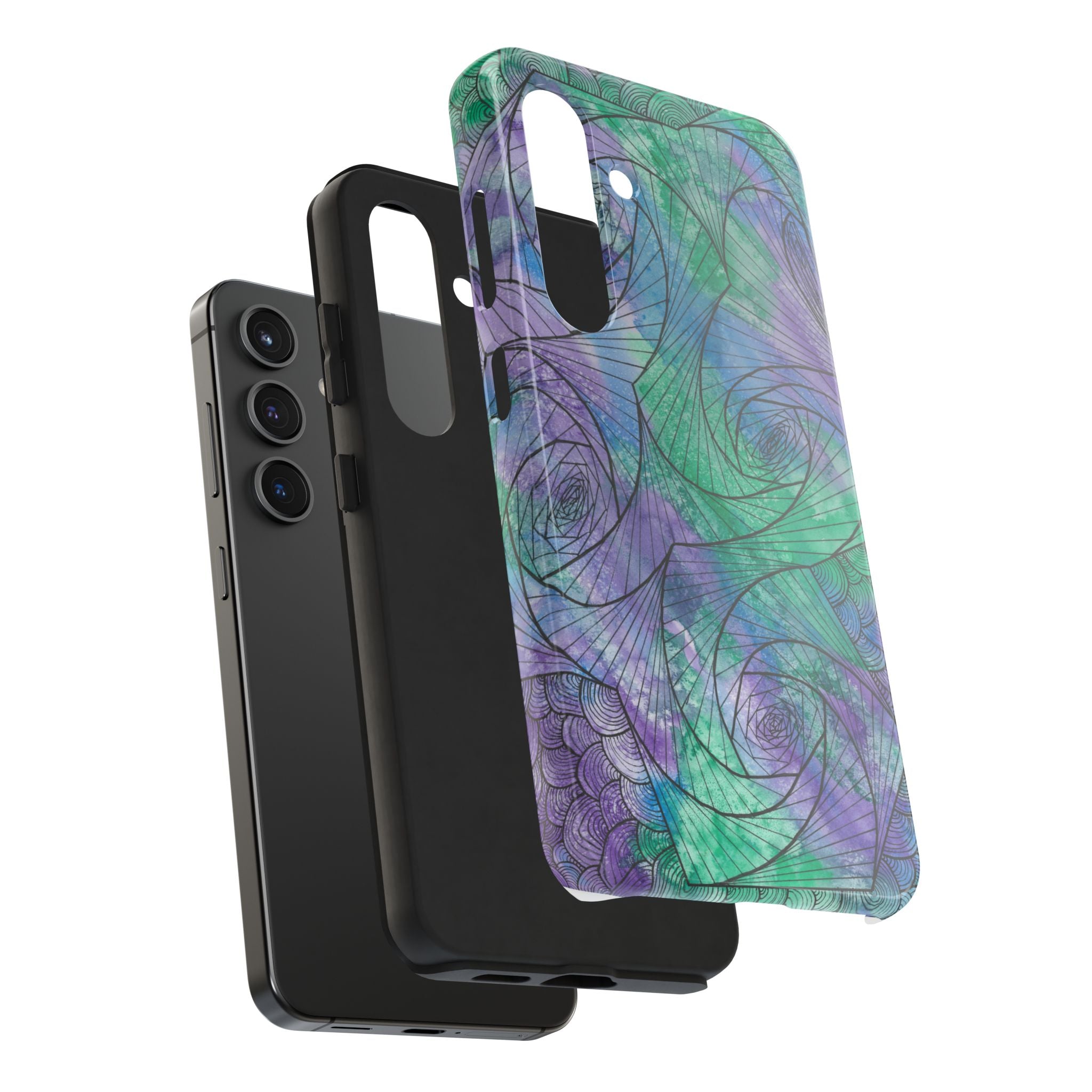 Tough Phone Case - All iPhones and Samsung Galaxys - Exciting Abstract Design  #50 If Not Now When