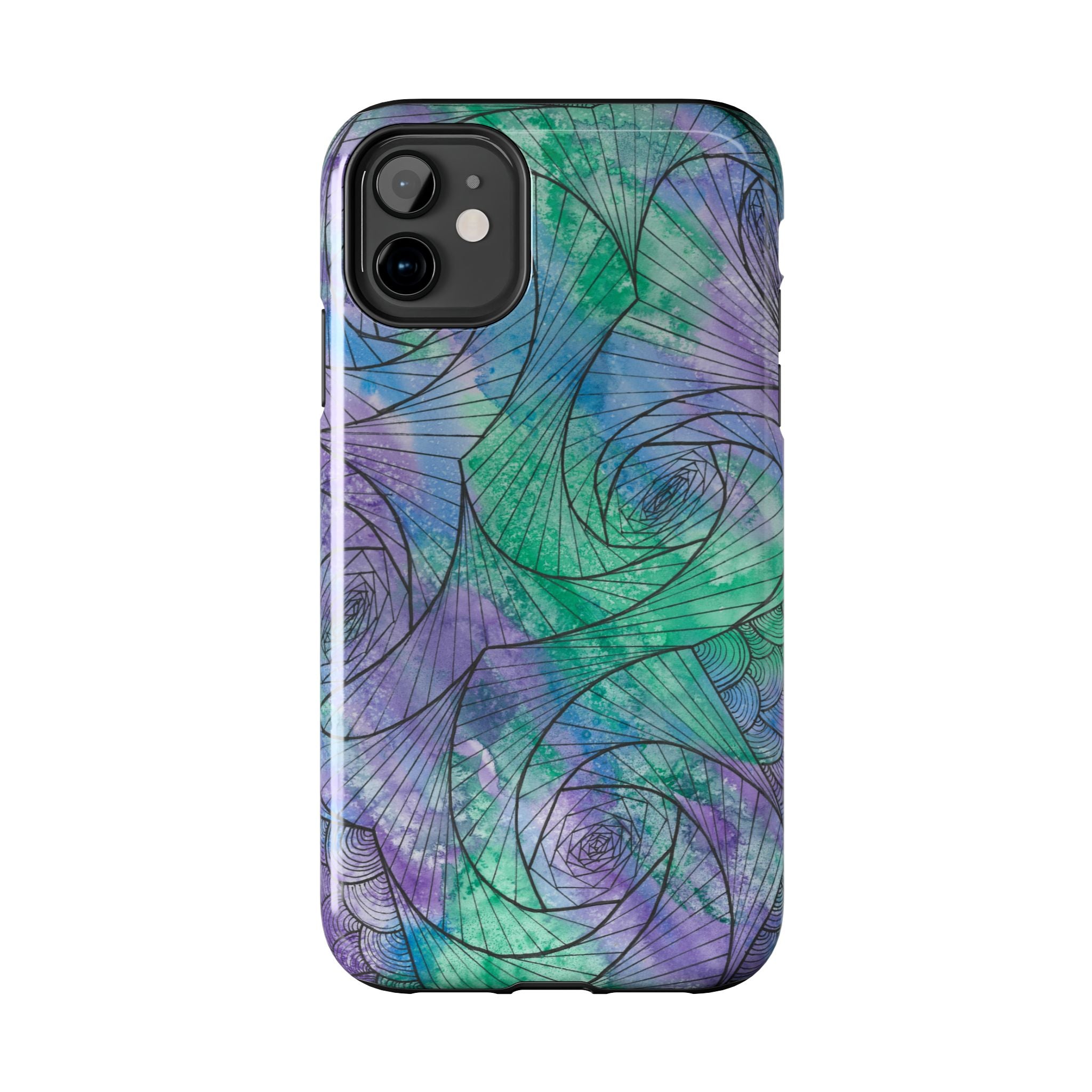 Tough Phone Case - All iPhones and Samsung Galaxys - Exciting Abstract Design  #50 If Not Now When