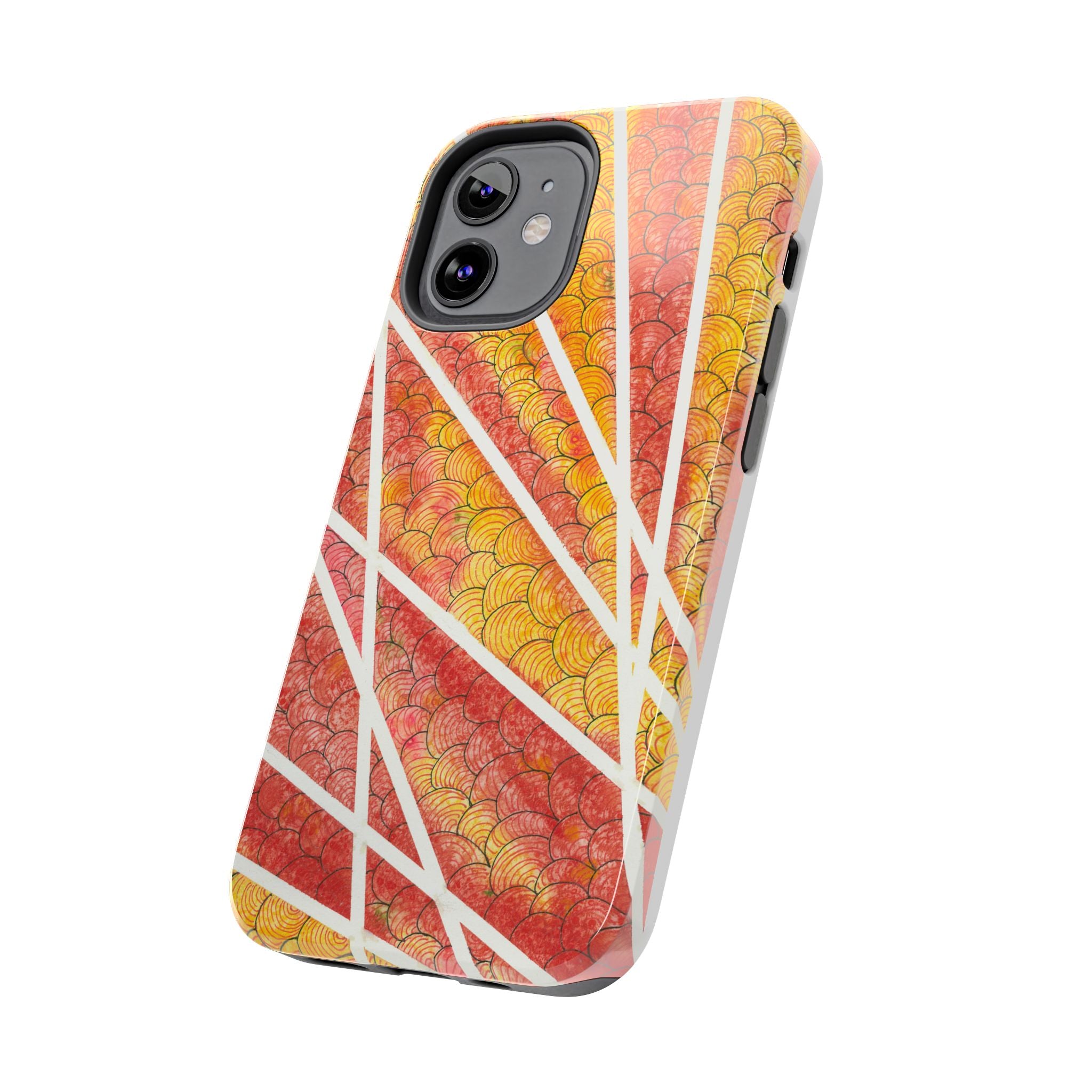 Tough Phone Case - All iPhones and Samsung Galaxys - Exciting Abstract Design #67 Max Mimosa