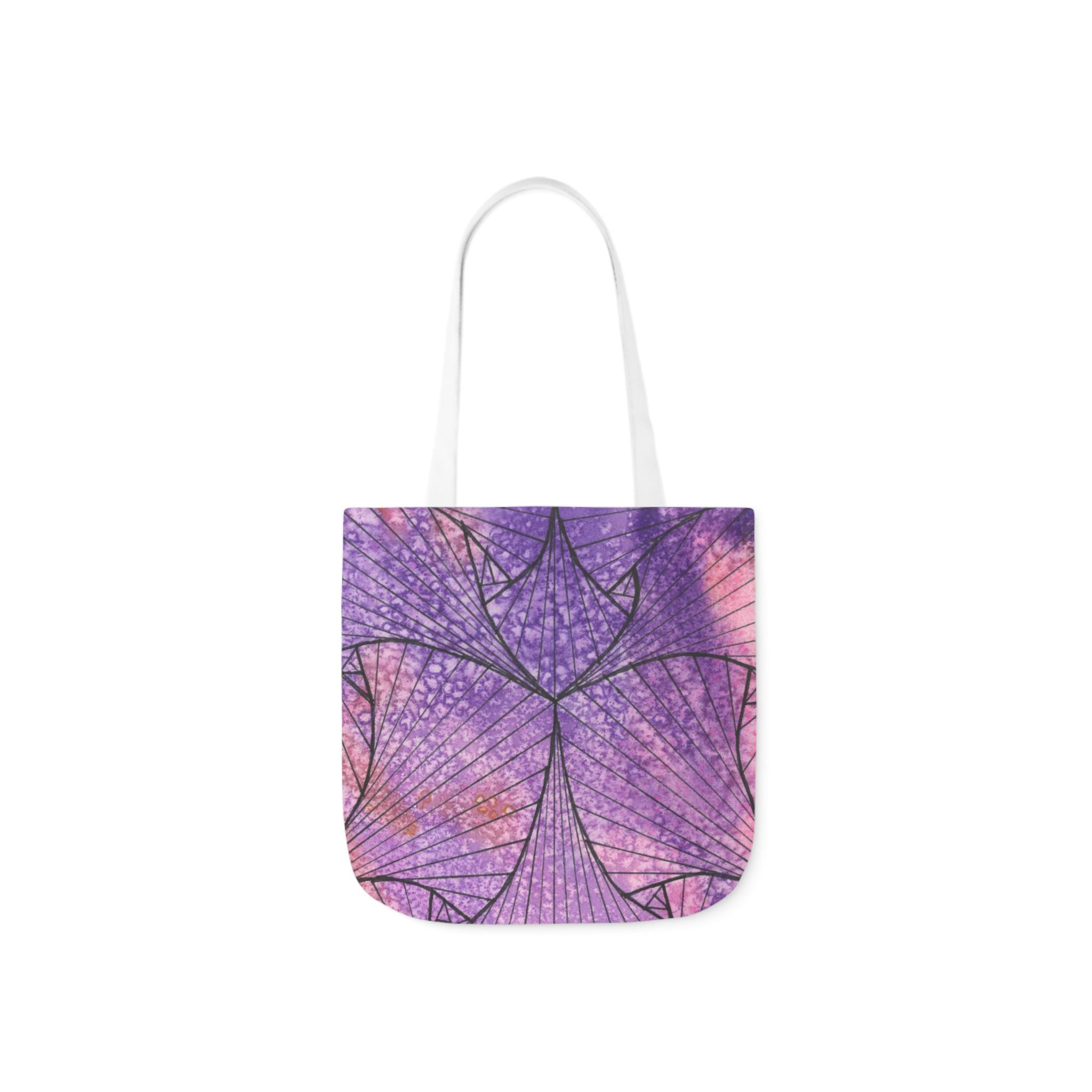Canvas Tote Bags, Colourful Abstract Designs, 5-Color Straps, 3 Sizes.  For Family and friends or a Special Gift #34 There's Always Hope