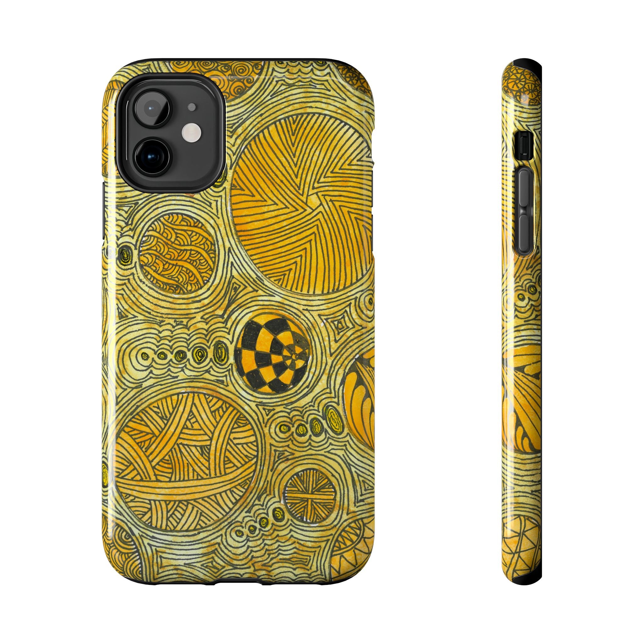 Tough Phone Case - All iPhones and Samsung Galaxys - Exciting Abstract Design #38 The Conversationalist