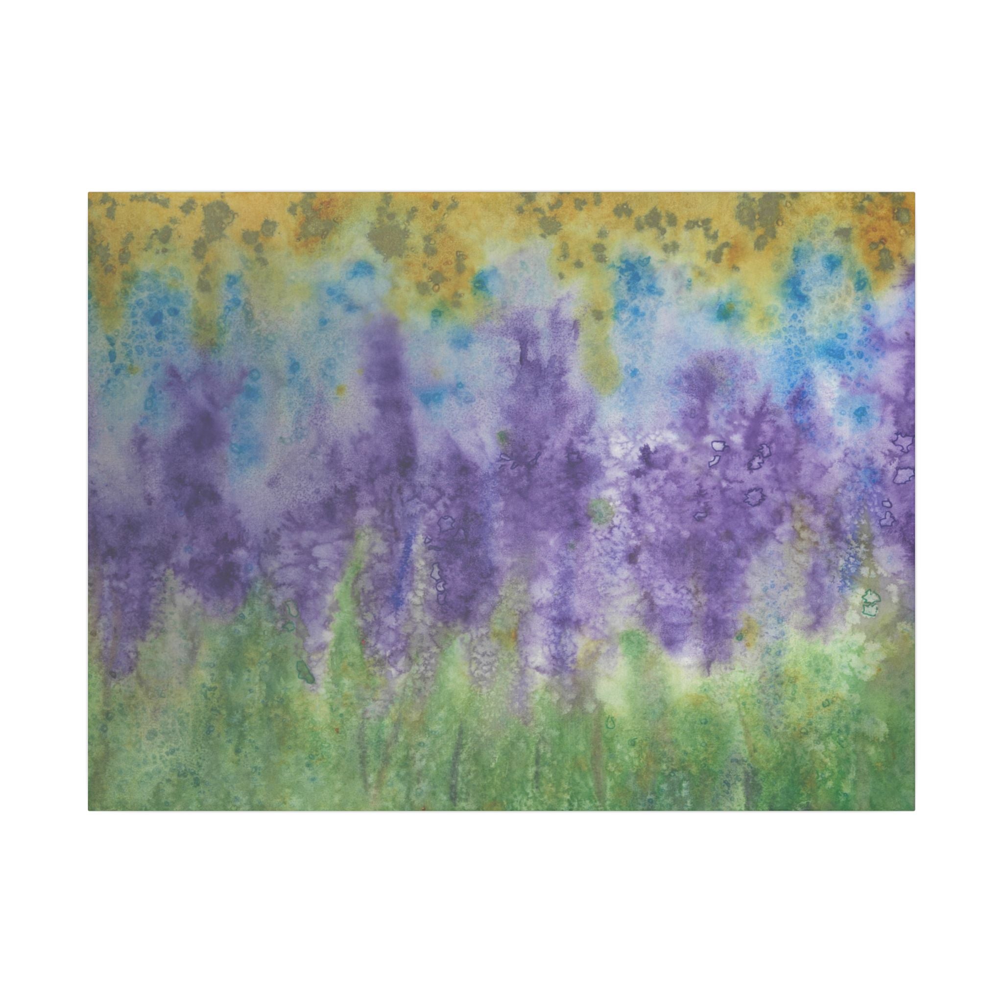 Large Colourful Wall Art, Canvas Prints, For Office, Bedroom or Living Room, or Special Gift #74 Lavender Fields