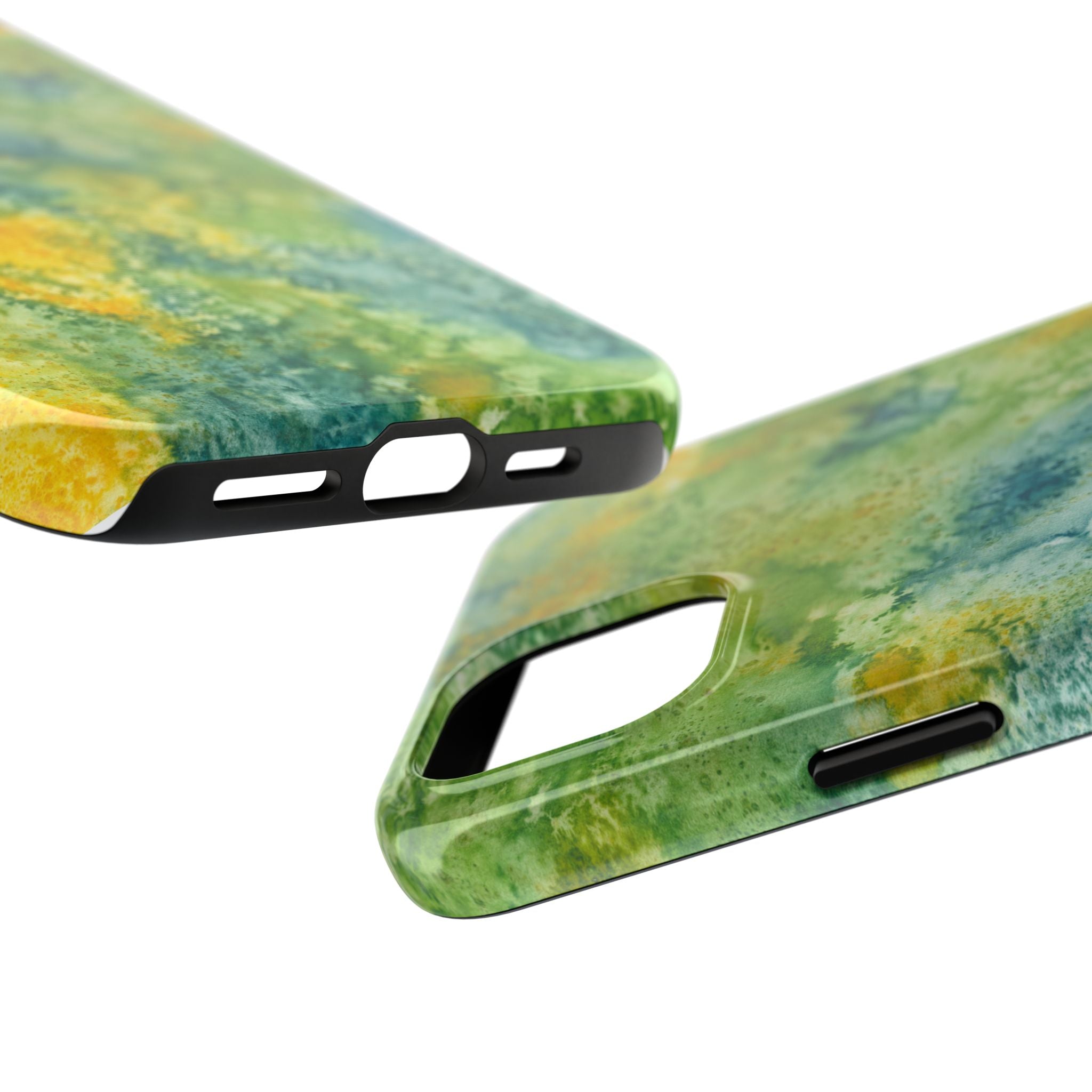 Tough Phone Case - All iPhones and Samsung Galaxys - Exciting Abstract Design #52 View From Above