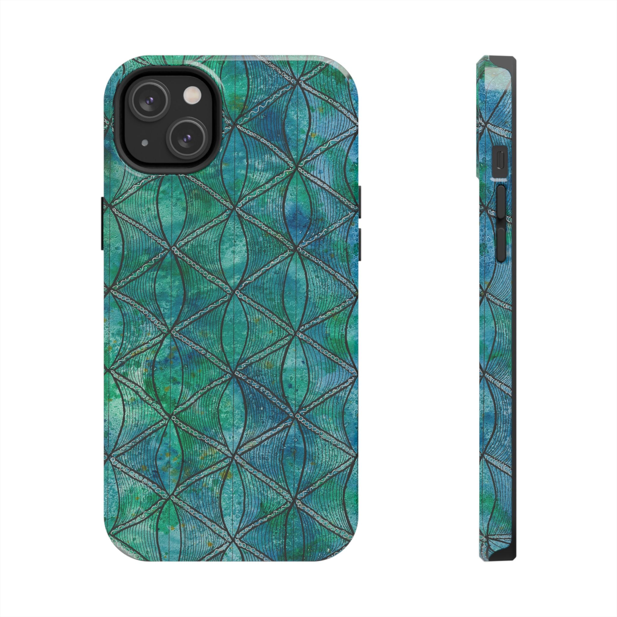 Tough Phone Case - All iPhones and Samsung Galaxys - Exciting Abstract Design #58 How's the Serenity