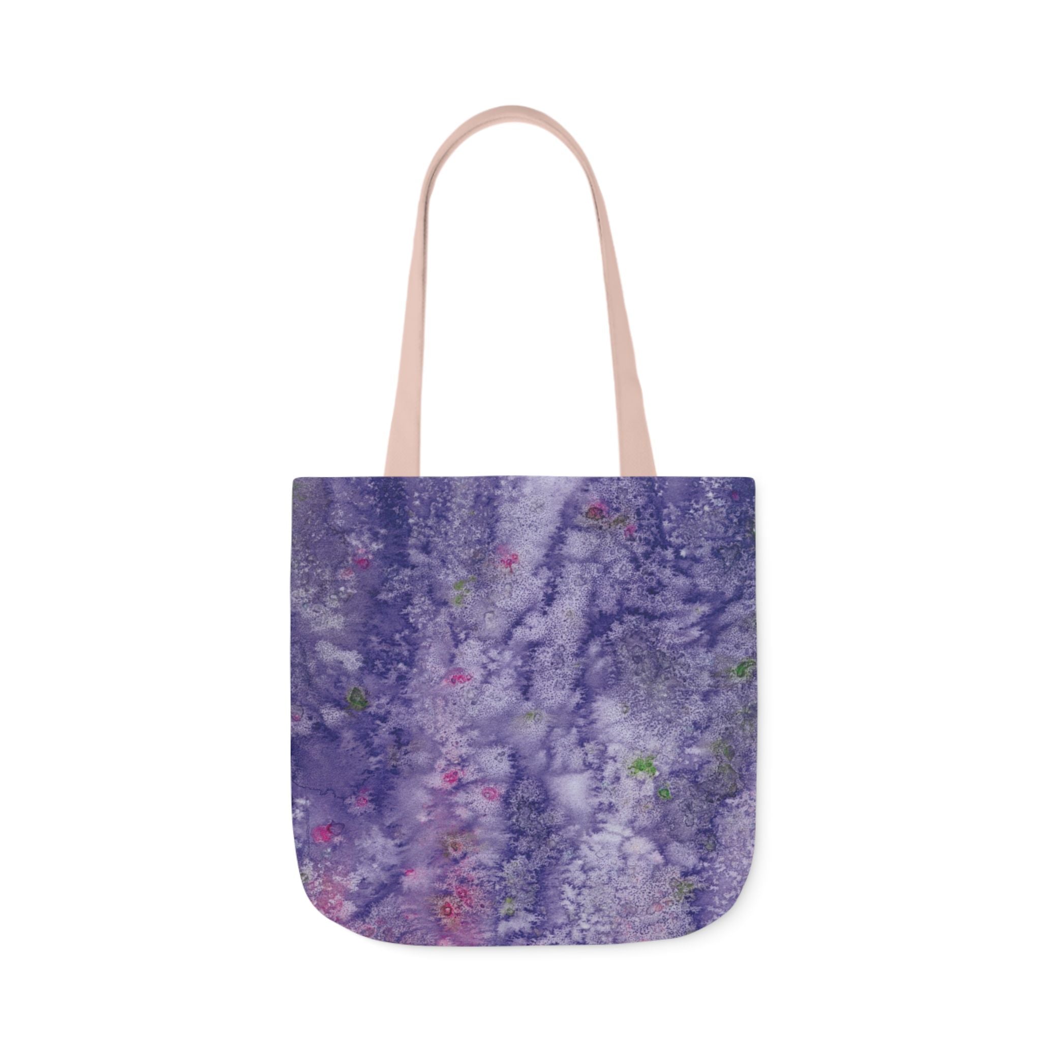 Canvas Tote Bags, Colourful Abstract Designs, 5-Color Straps, 3 Sizes.  For Family and friends or a Special Gift #86 Birthday Fairies