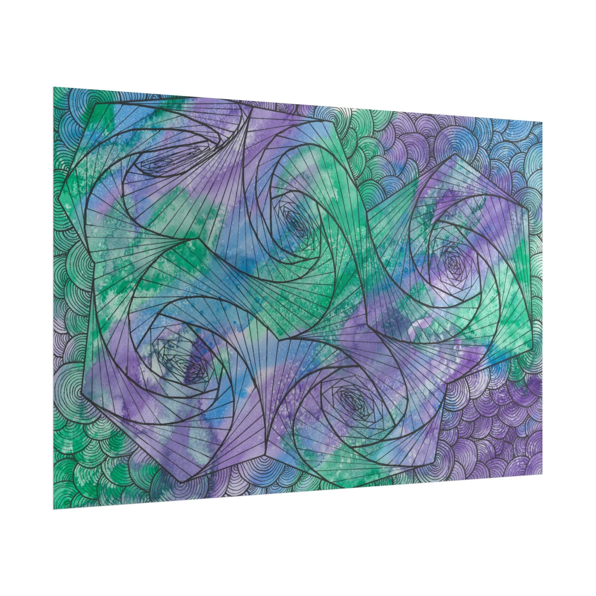 Large Colourful Wall Art, Posters & Prints, For Office, Bedroom or Living Room, or Special Gift #50 If Not Now When