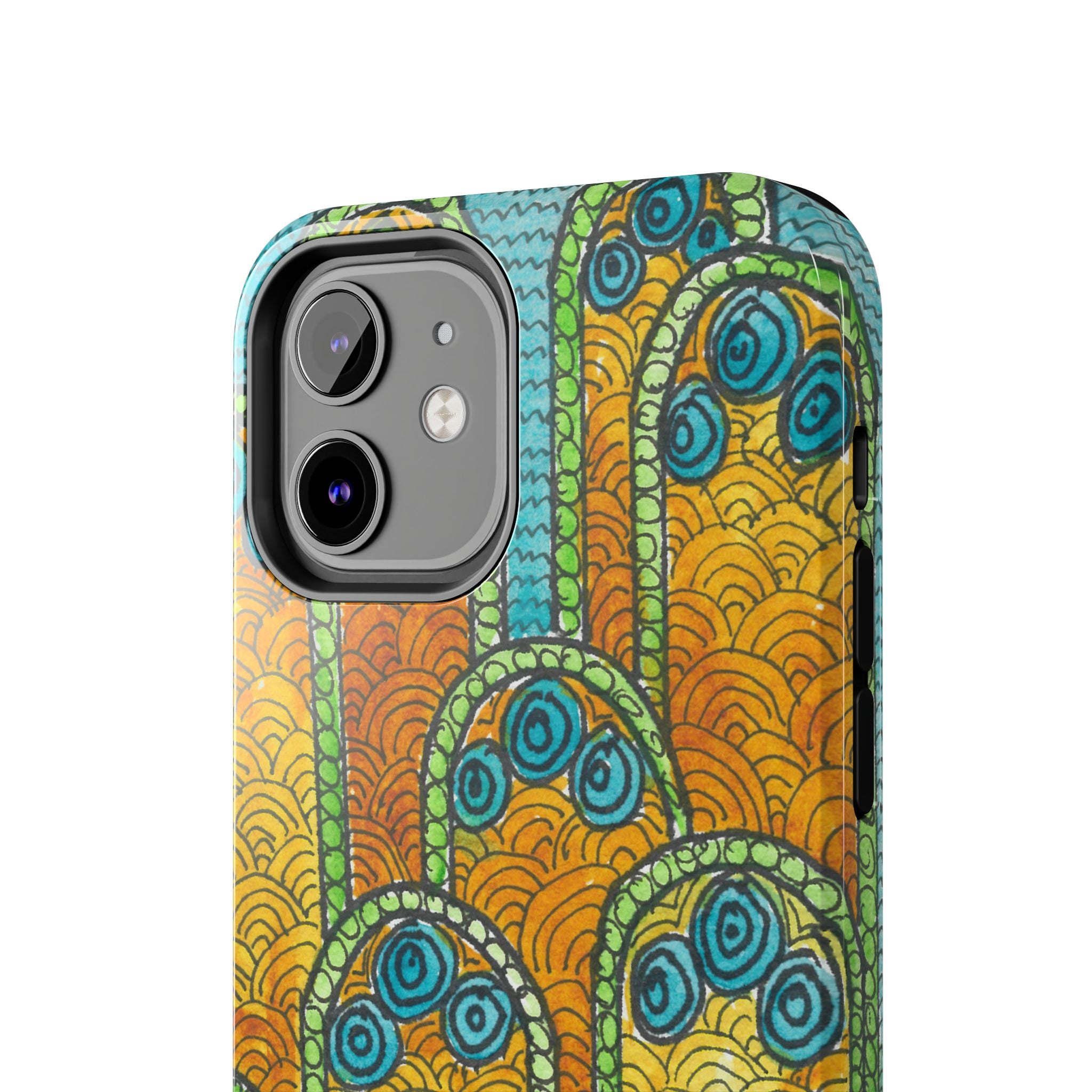 Tough Phone Case - All iPhones and Samsung Galaxys - Exciting Abstract Design #87 Belgrade Impressions - Serbia
