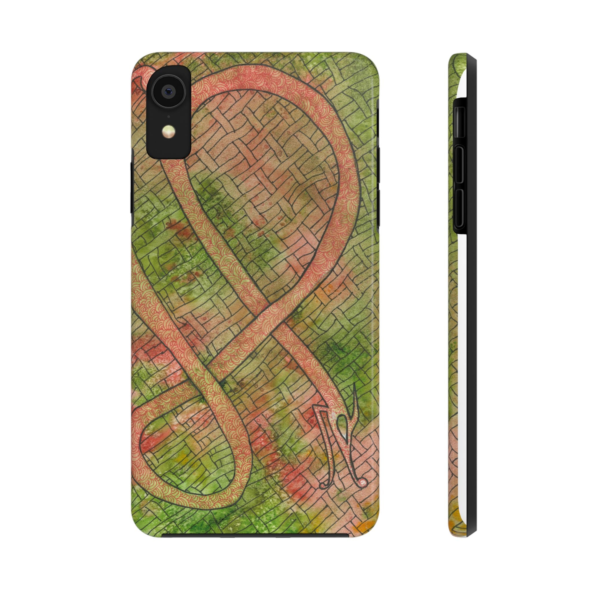 Tough Phone Case - All iPhones and Samsung Galaxys - Exciting Abstract Design #57 Celtic Flavours